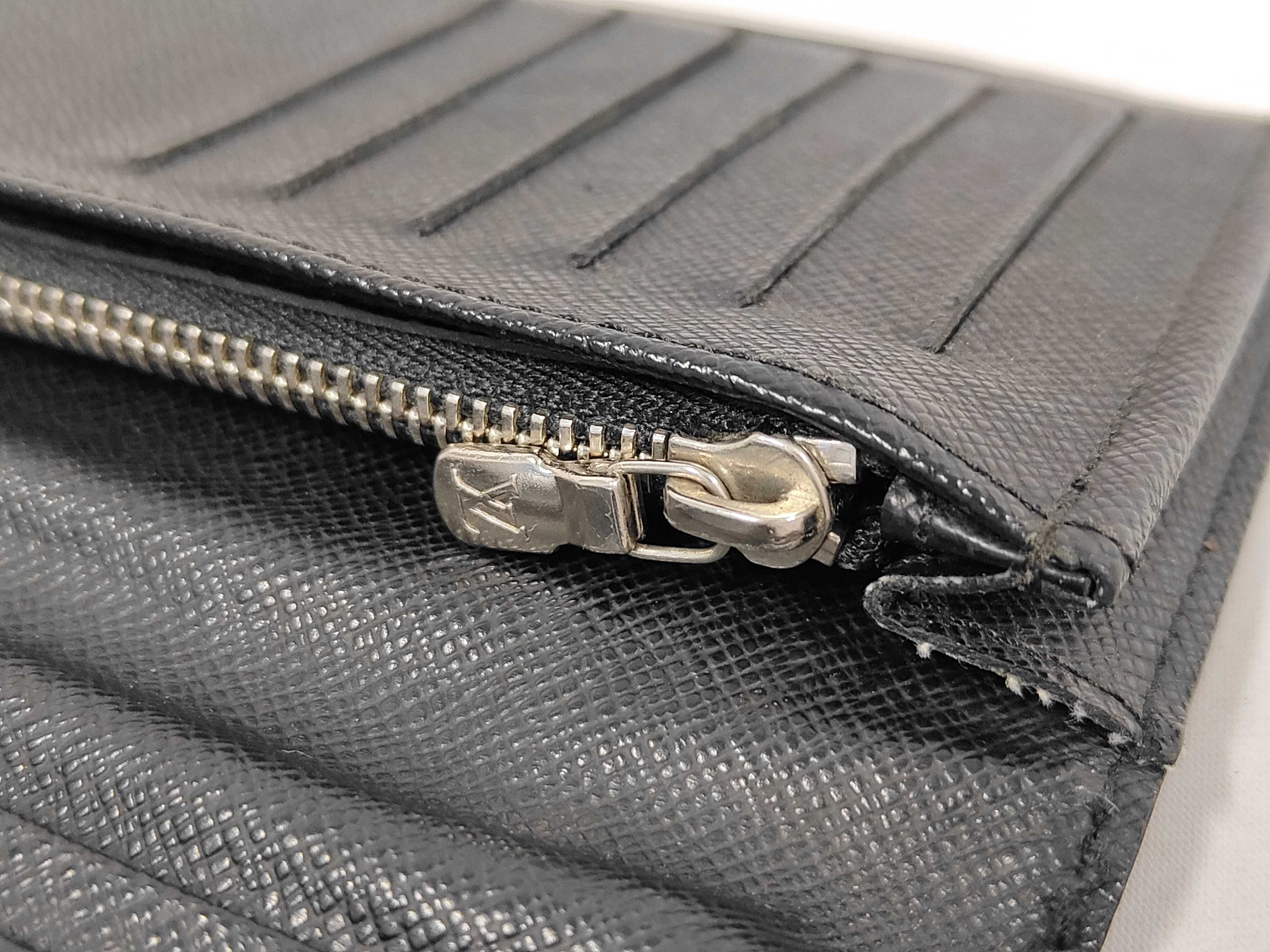 N62665 Damier Graphite Portefeuille Brazza Wallet — view 10