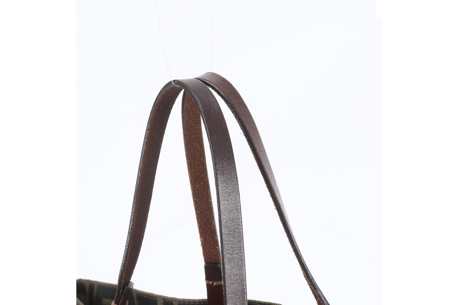 FF Zucca 26598 Leather Tote Bag, Shoulder Bag — view 2