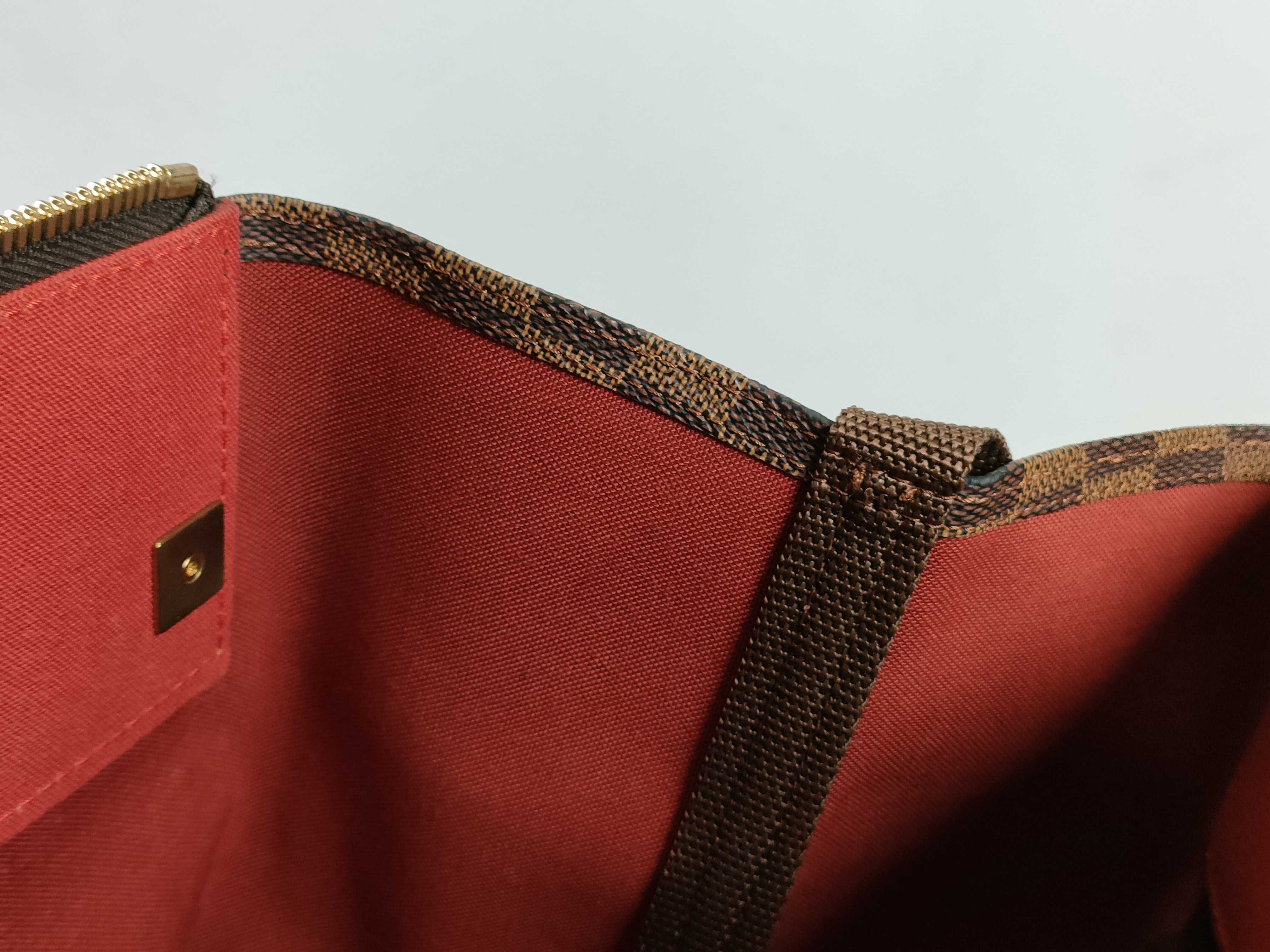 Damier Greenwich PM N41165 AR1002 Brown Tote Bag — view 11