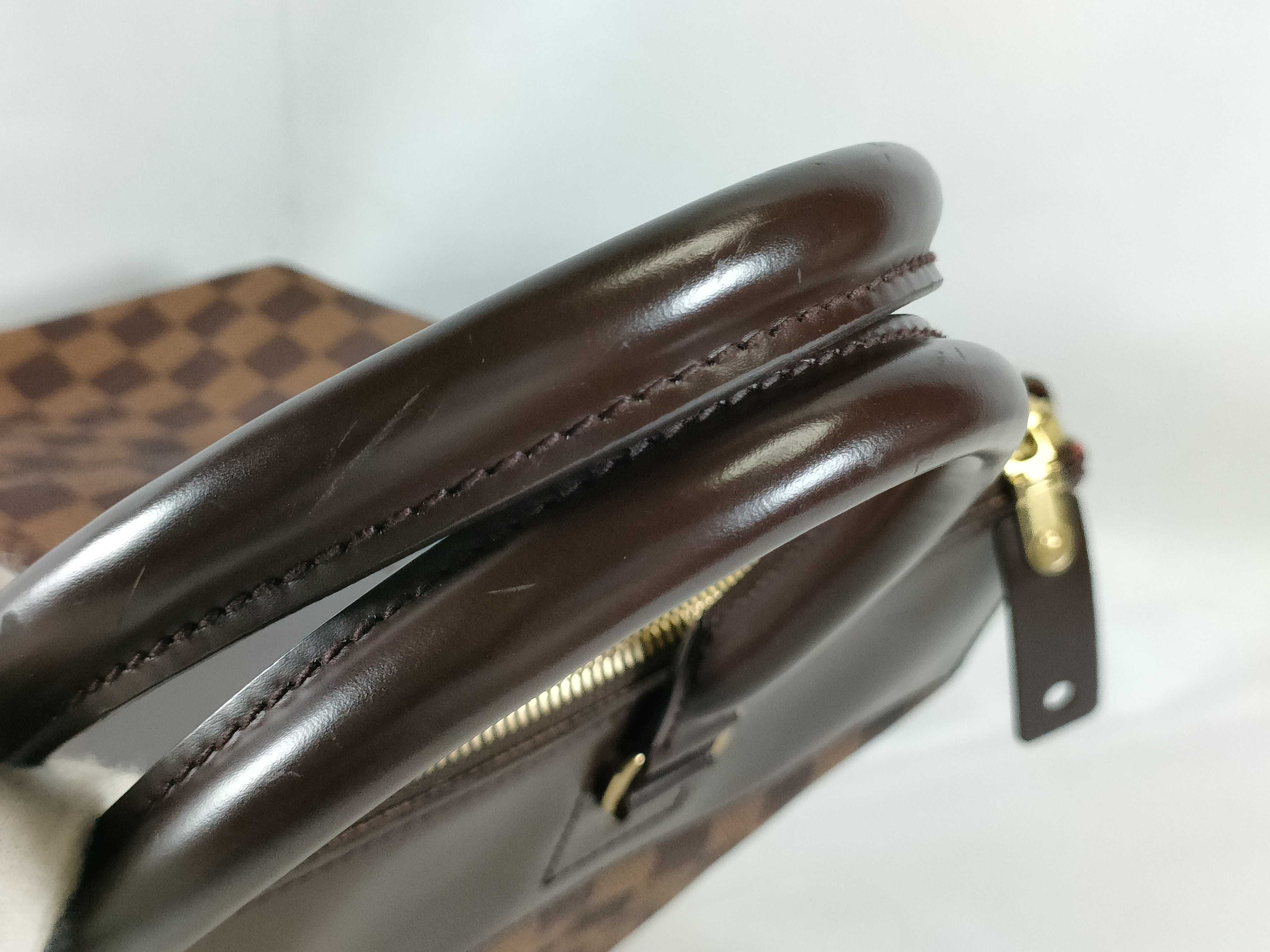 Damier Greenwich PM N41165 AR1002 Brown Tote Bag — view 4