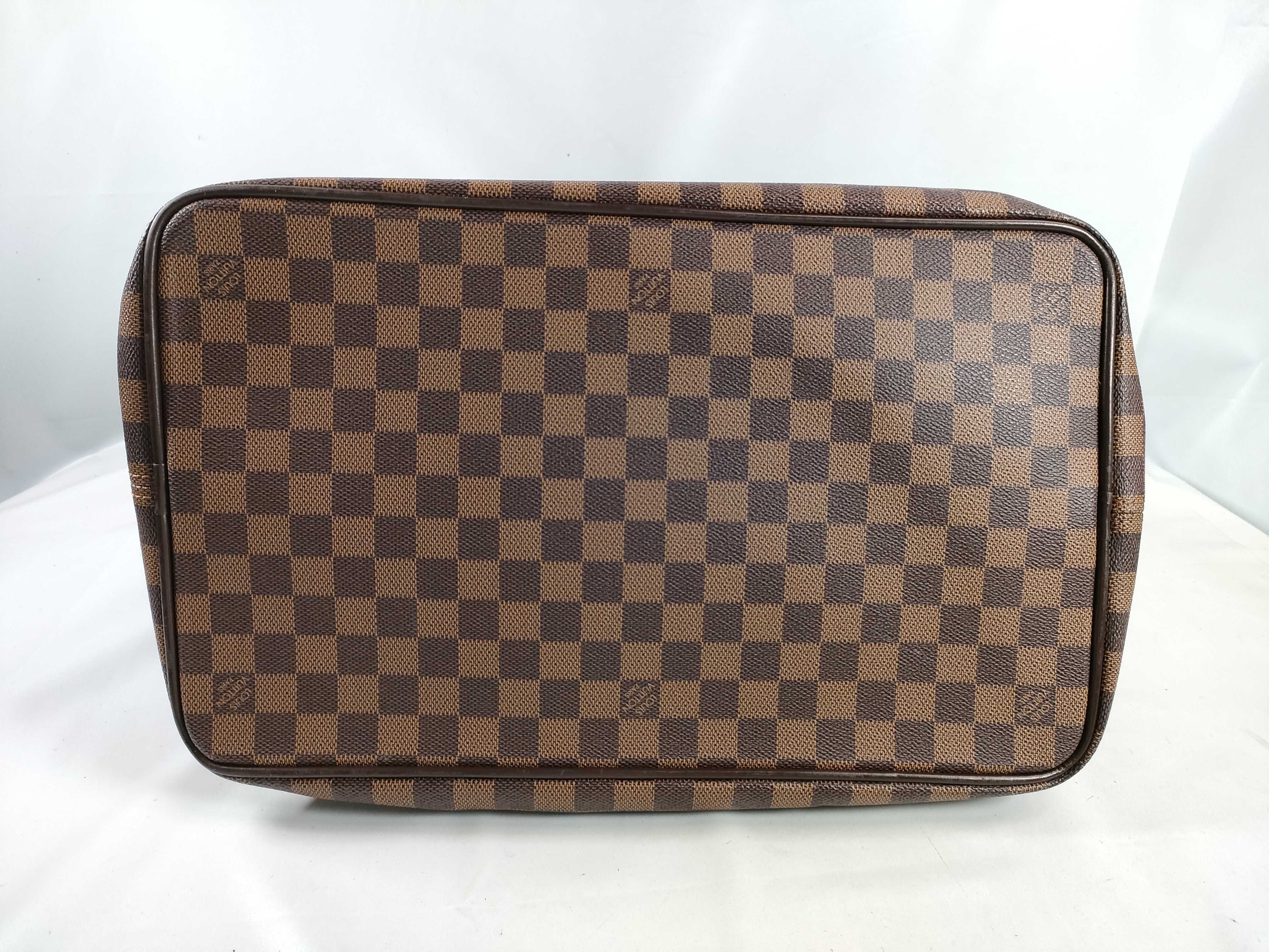 Damier Greenwich PM N41165 AR1002 Brown Tote Bag — view 7