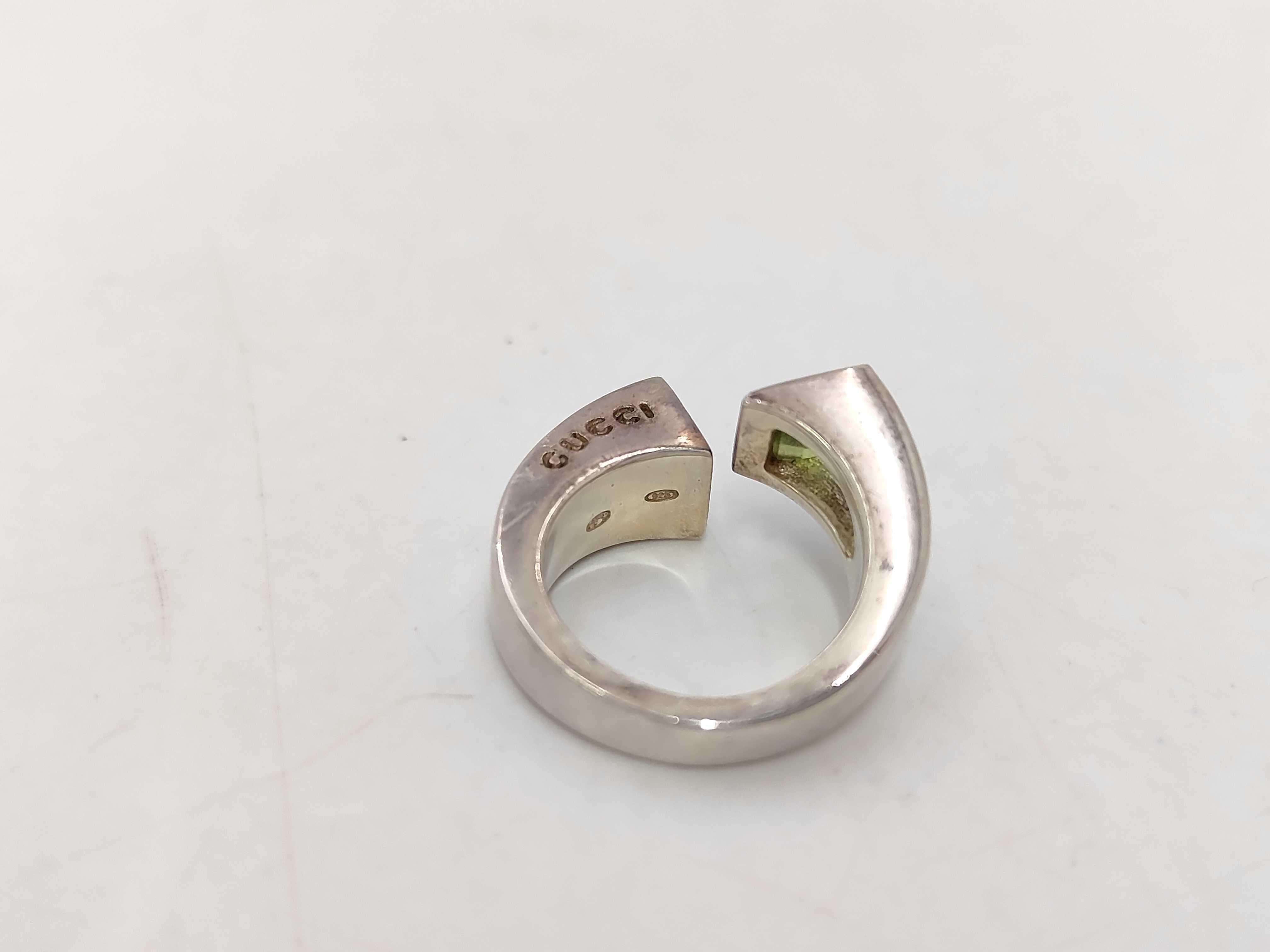 Peridot Design Ring, Sterling Silver (Sv925) — view 5