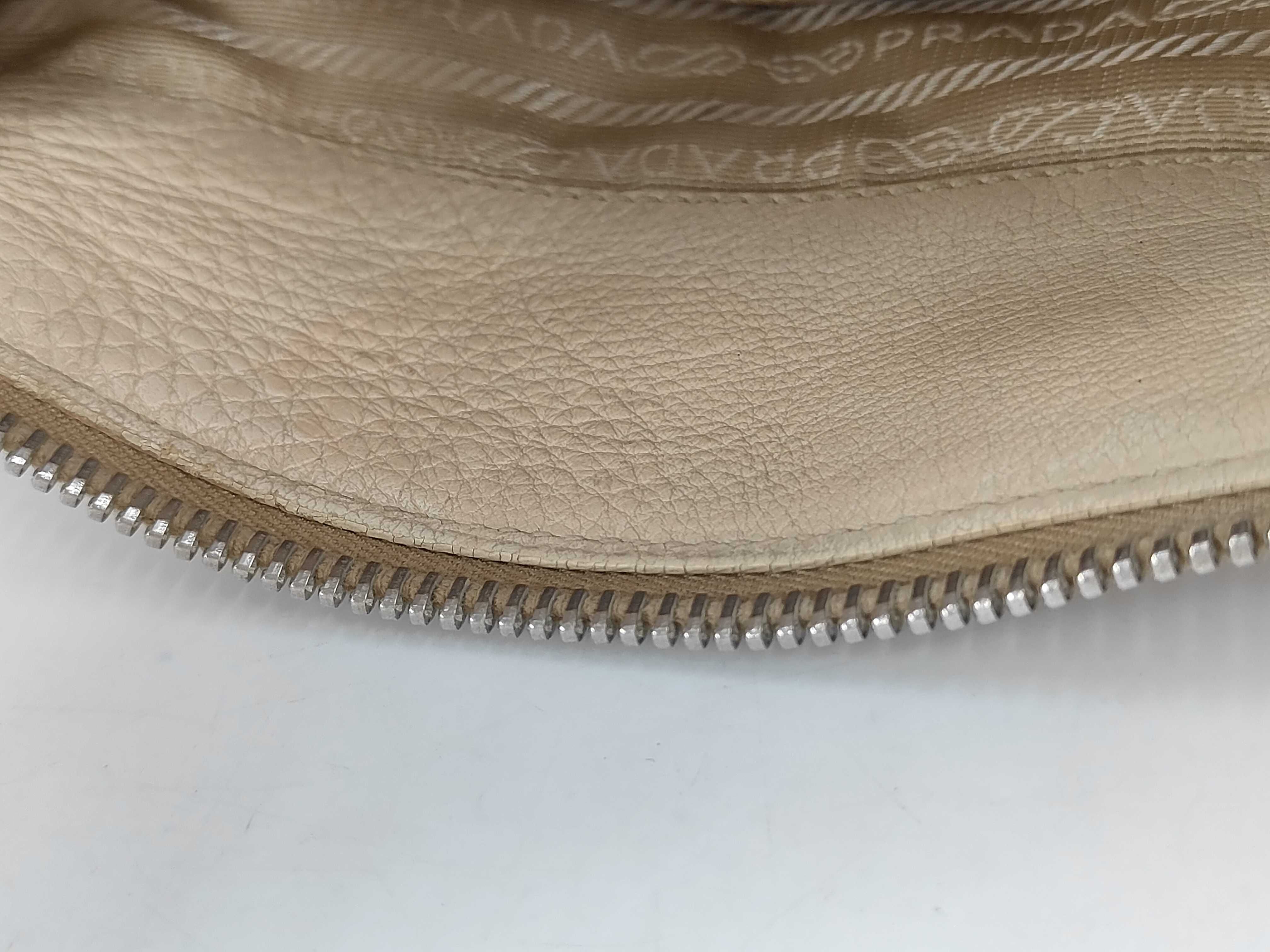 Vitello Daino Buckle Zip Shoulder Bag (Handbag) — view 11