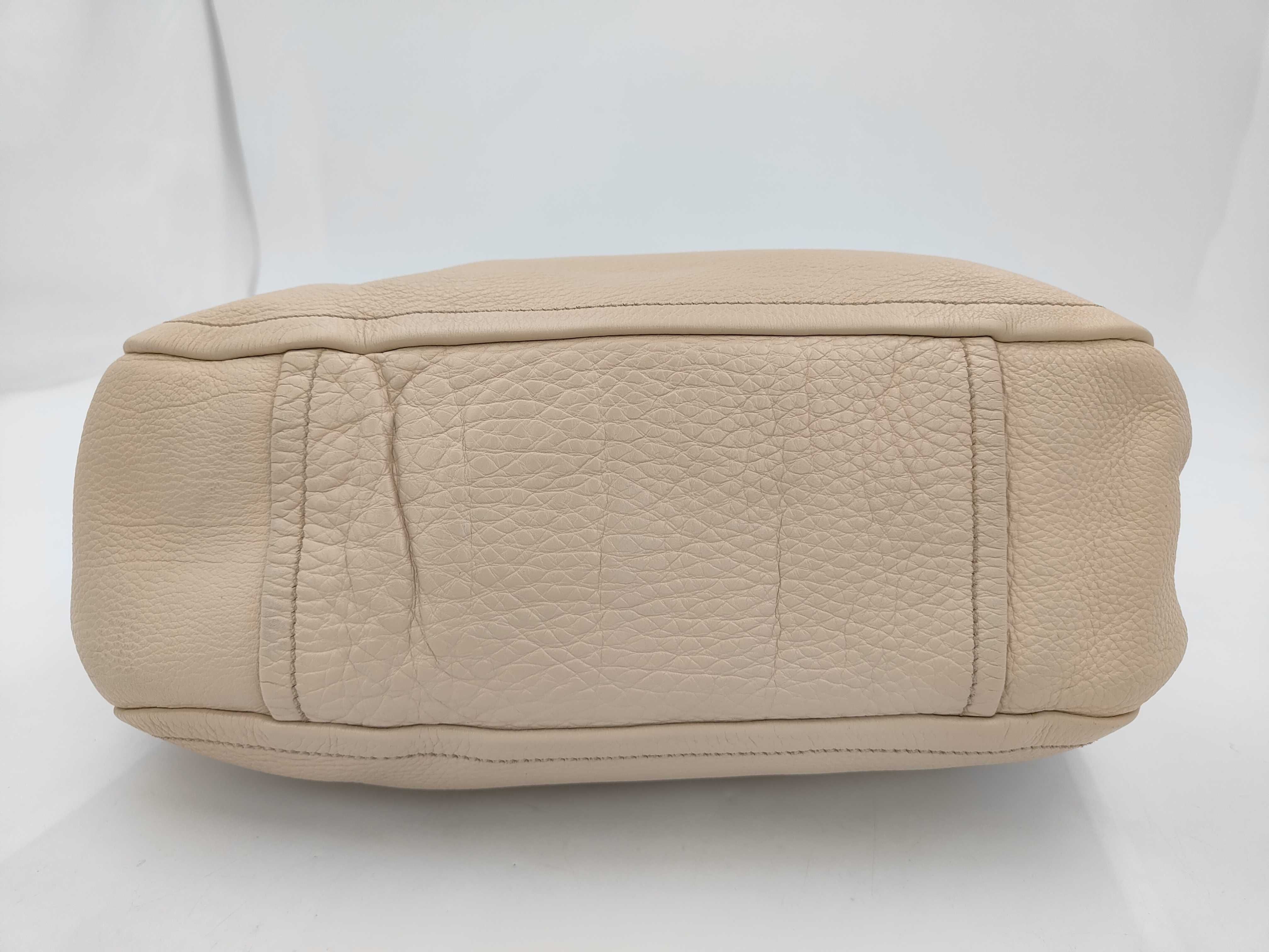 Vitello Daino Buckle Zip Shoulder Bag (Handbag) — view 7