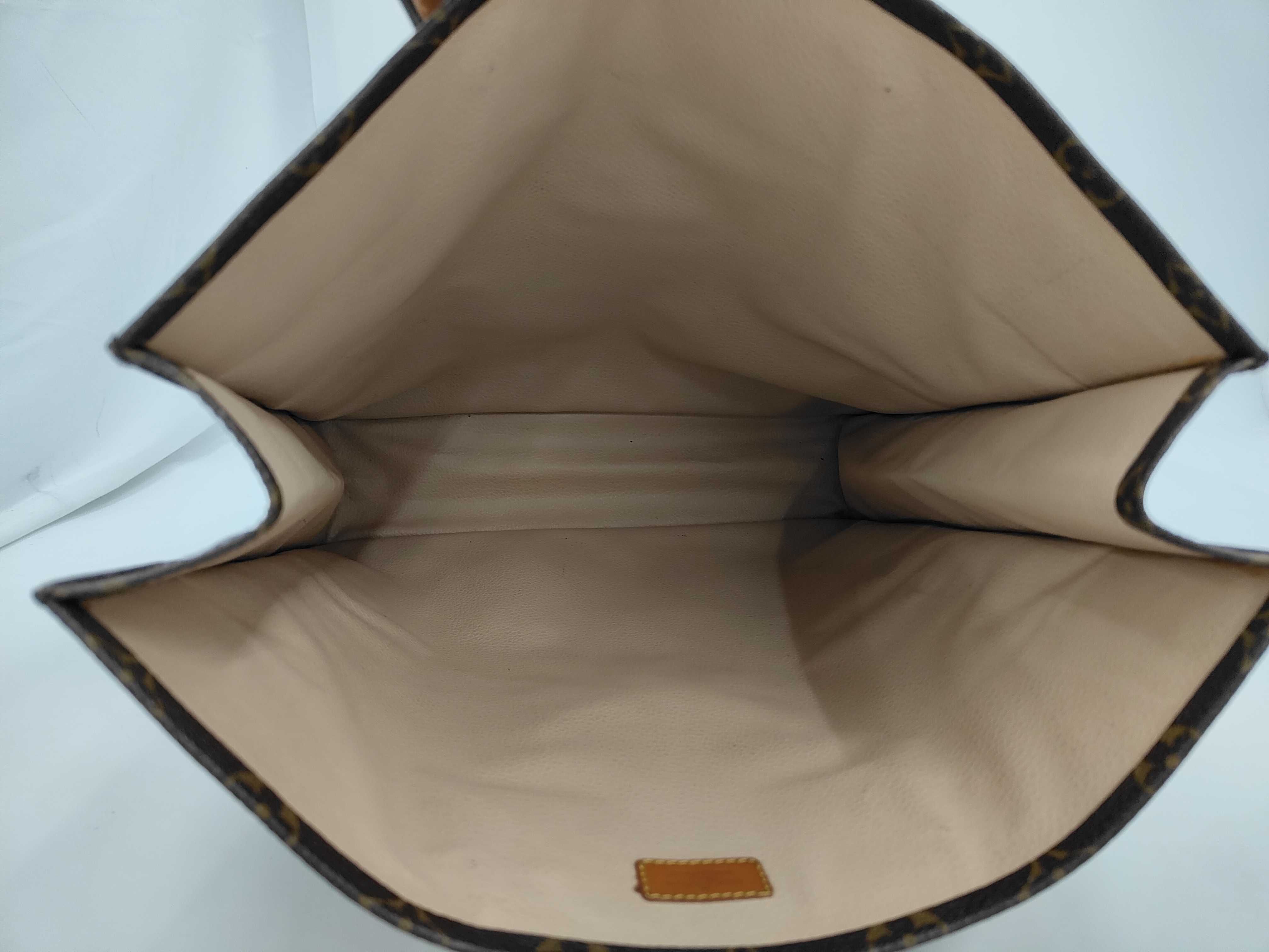 Monogram Sac Plat Tote Bag — view 9