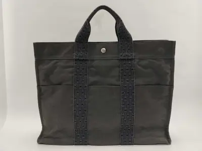 Herline Tote Bag, Gray Tote Bag