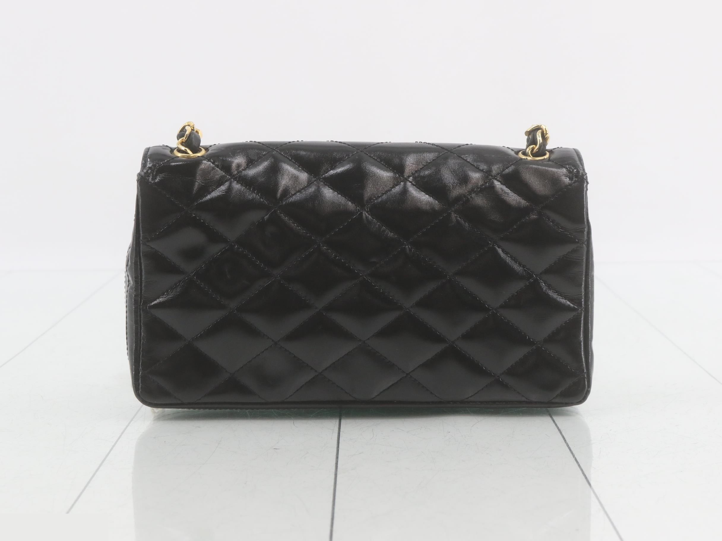 Matelassé Chain Shoulder Bag — view 2