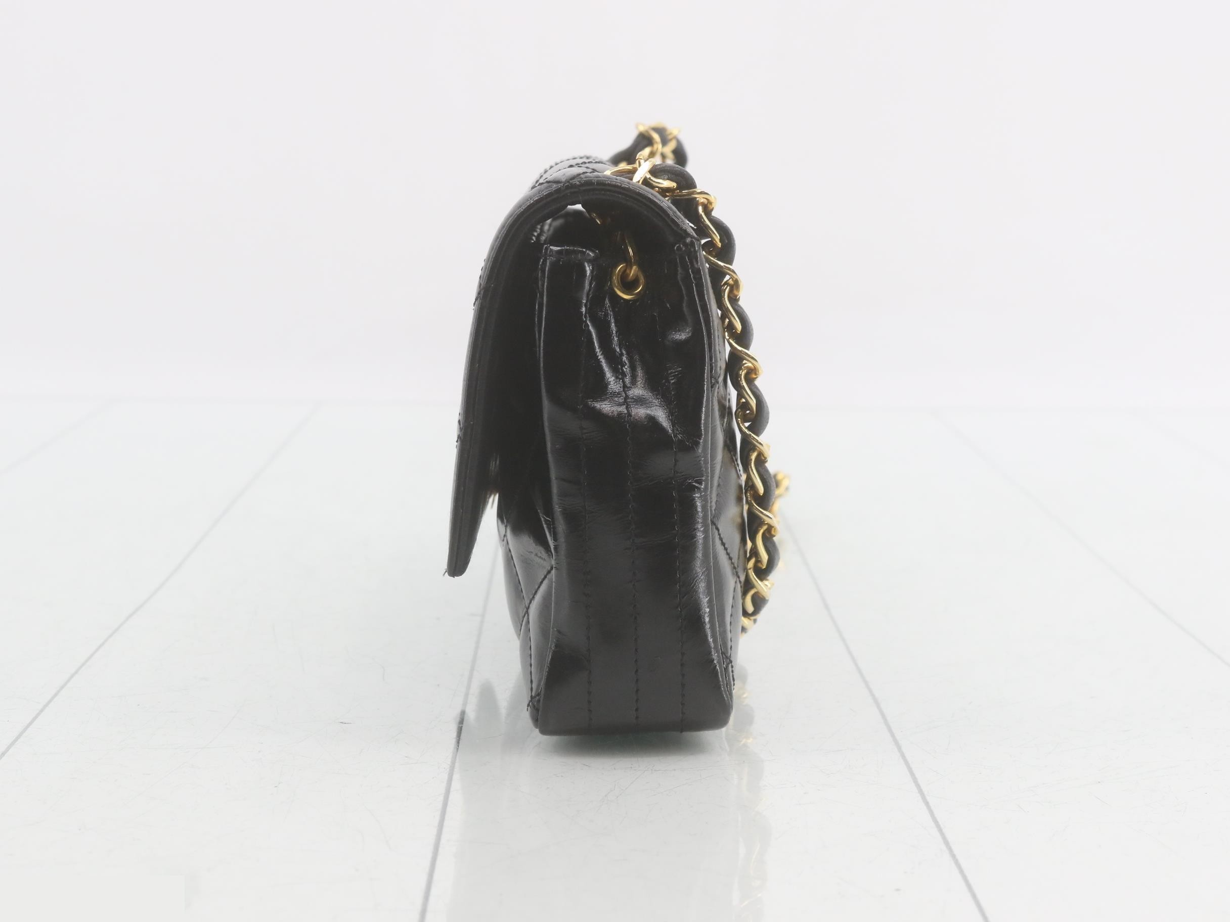 Matelassé Chain Shoulder Bag — view 3