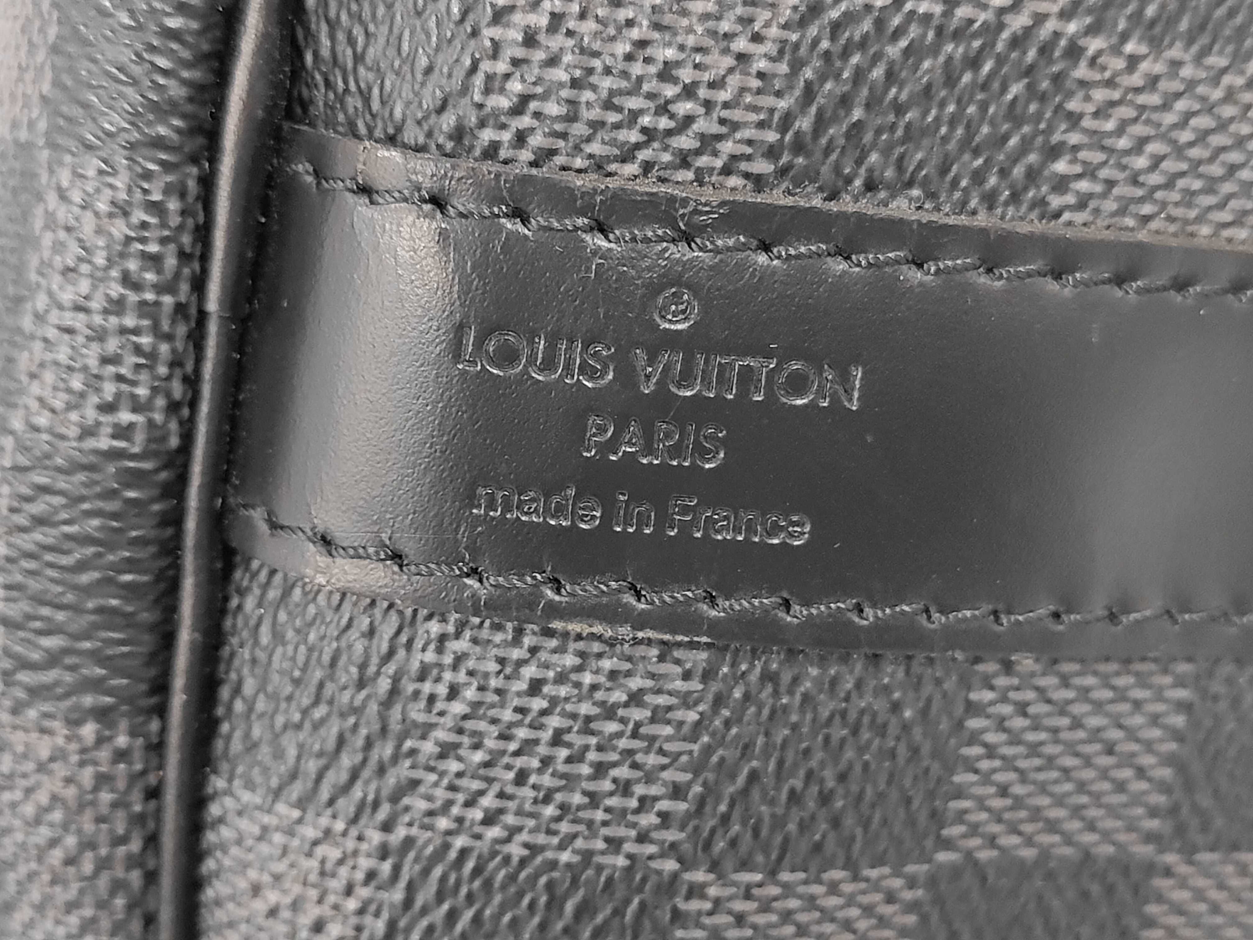 Damier Graphite Keepall Bandoulière 55 Boston Bag — view 12