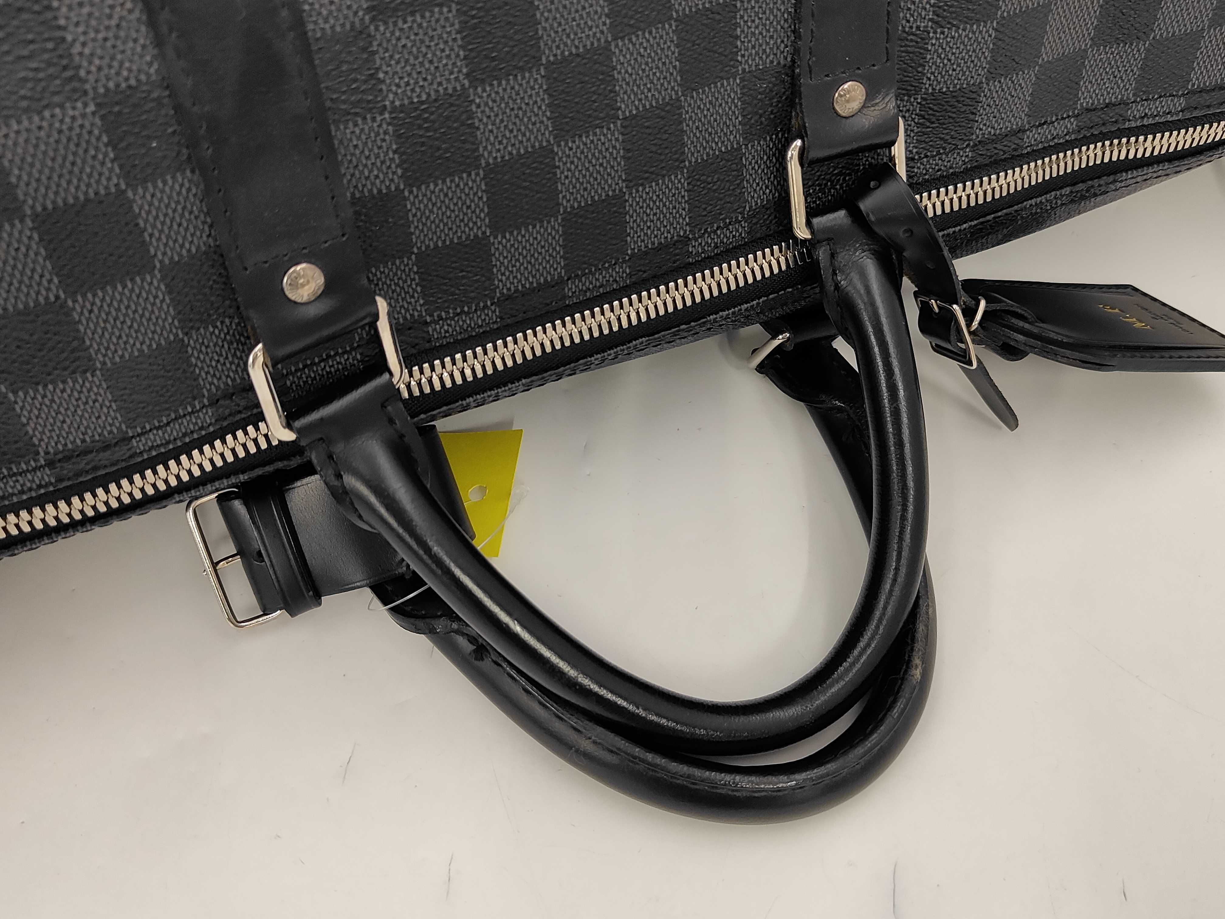 Damier Graphite Keepall Bandoulière 55 Boston Bag — view 3