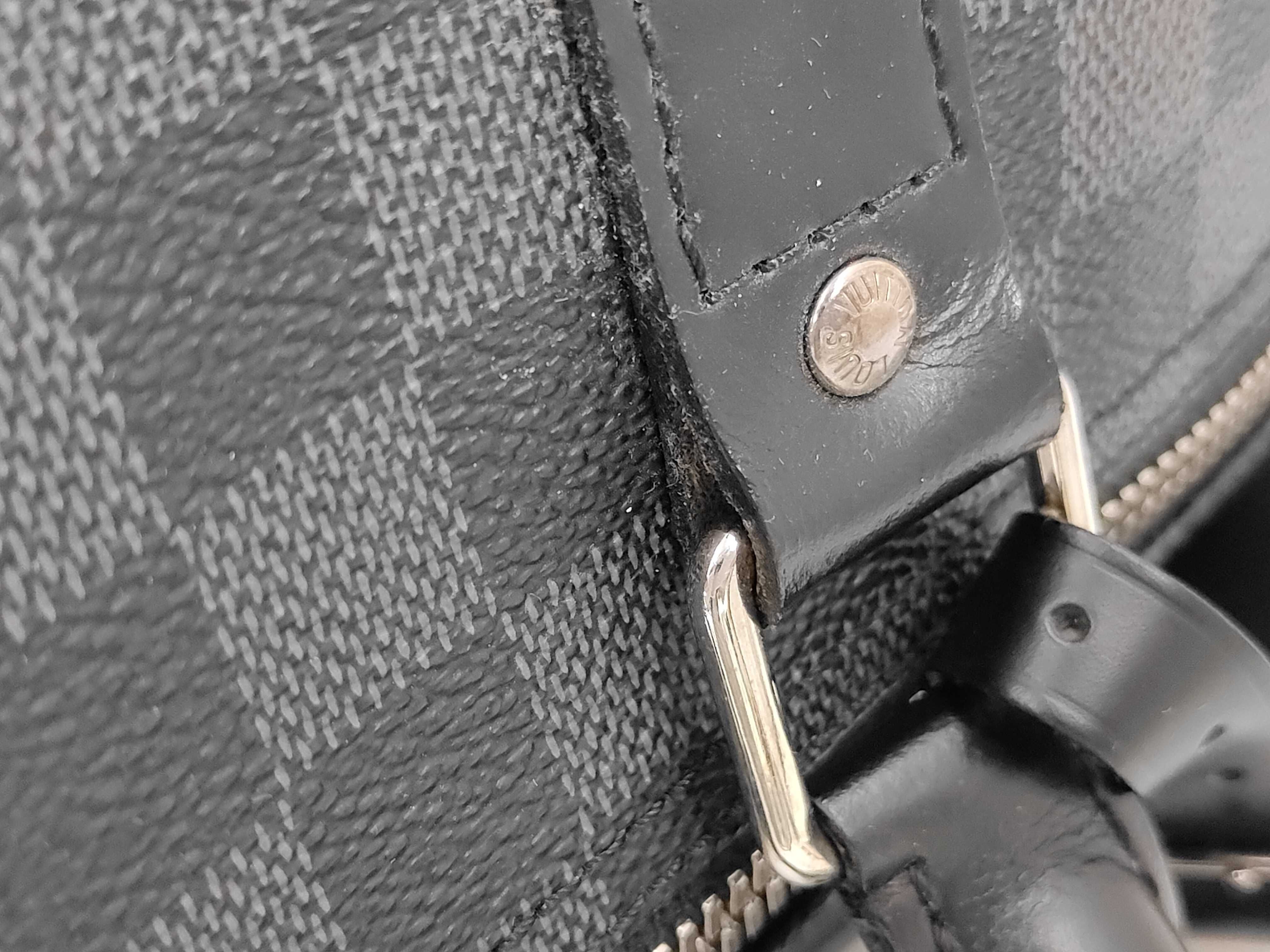 Damier Graphite Keepall Bandoulière 55 Boston Bag — view 5
