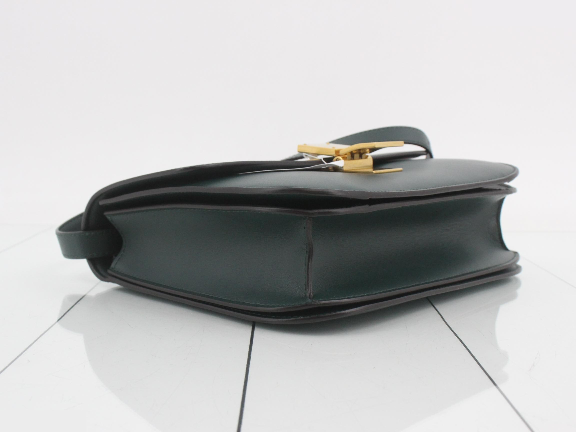 Classic Box Shoulder Bag, Green — view 5
