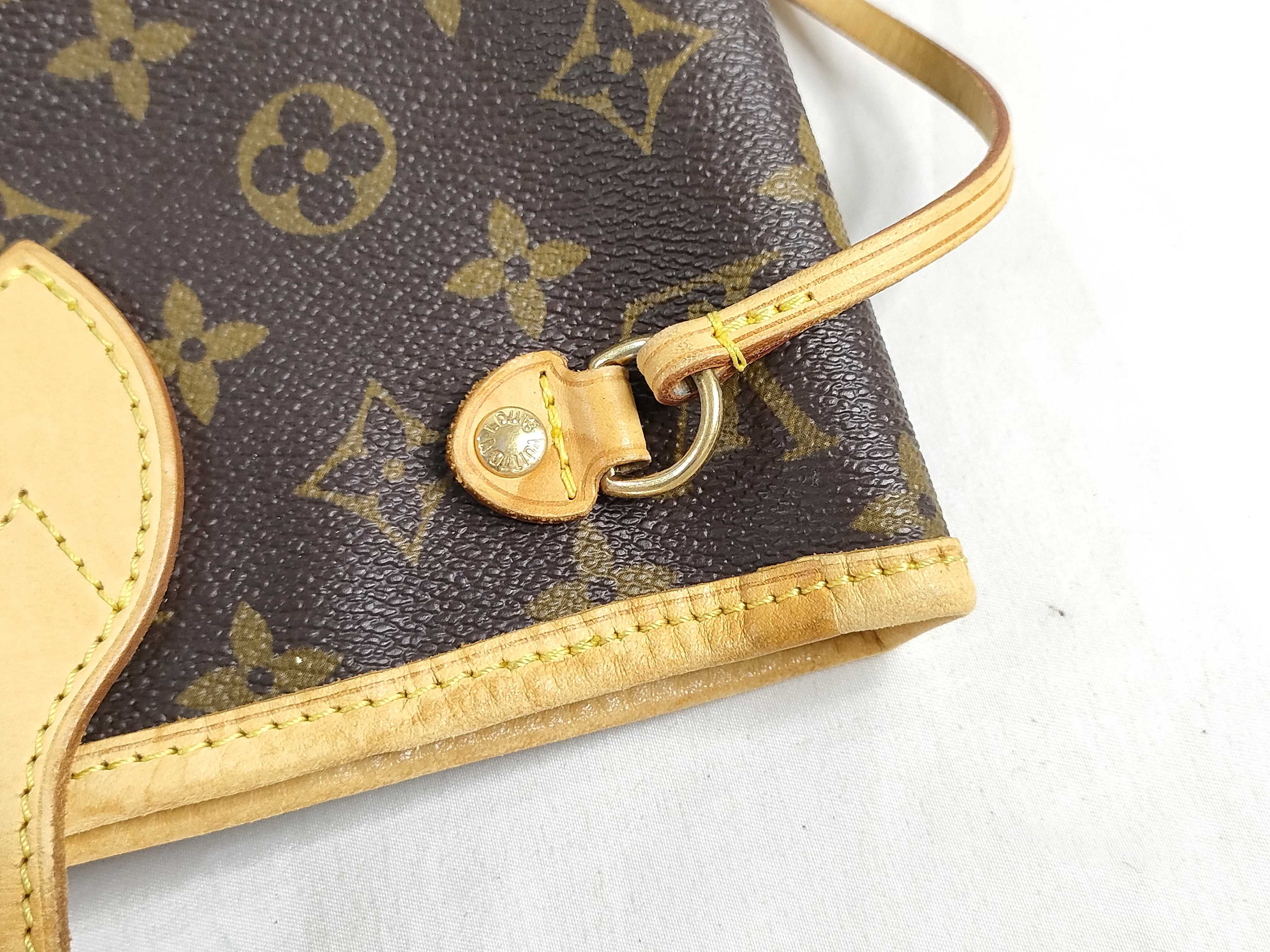 Monogram Neverfull PM M40155 TH3007 Brown Tote Bag — view 12