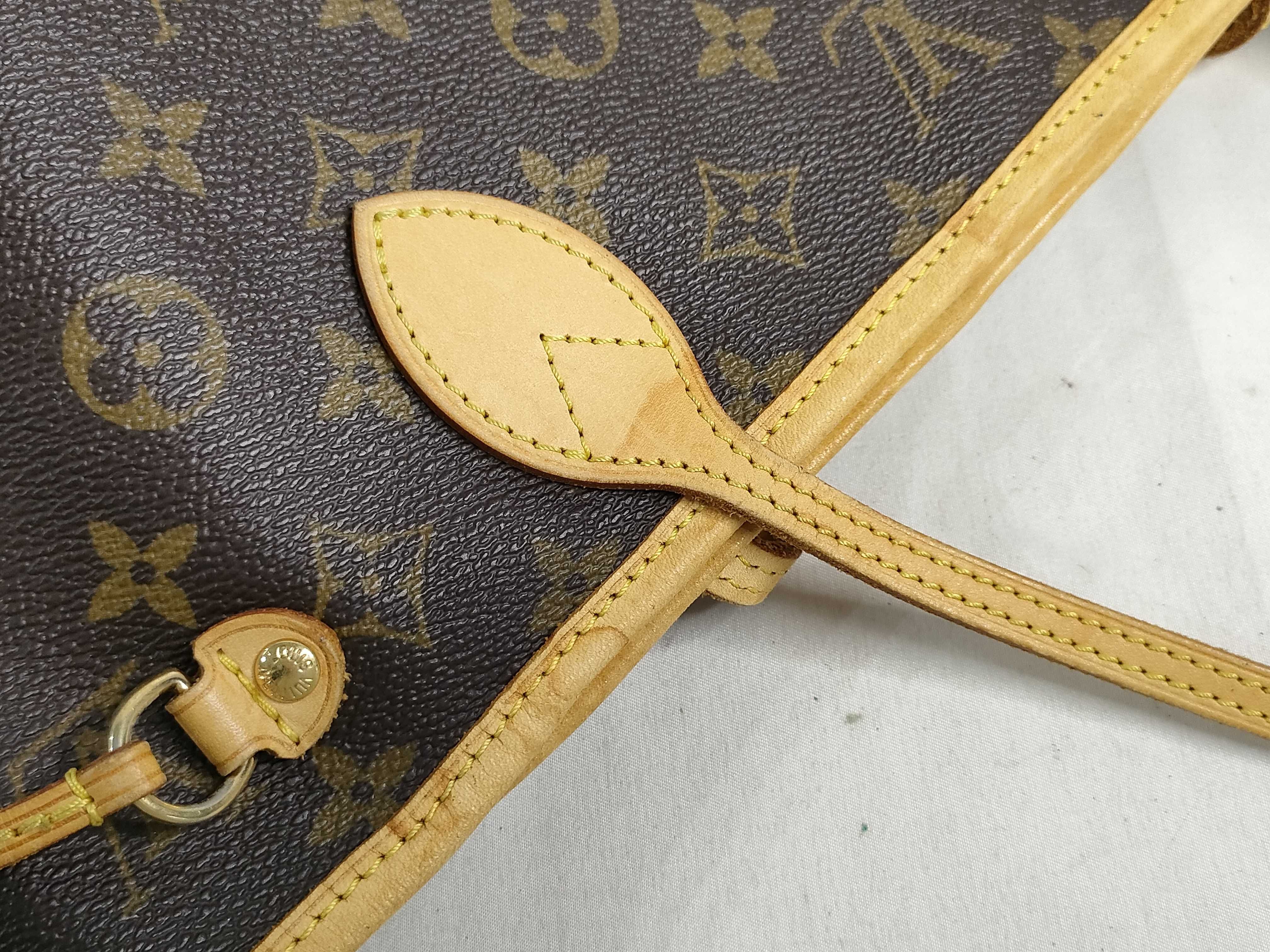 Monogram Neverfull PM M40155 TH3007 Brown Tote Bag — view 13