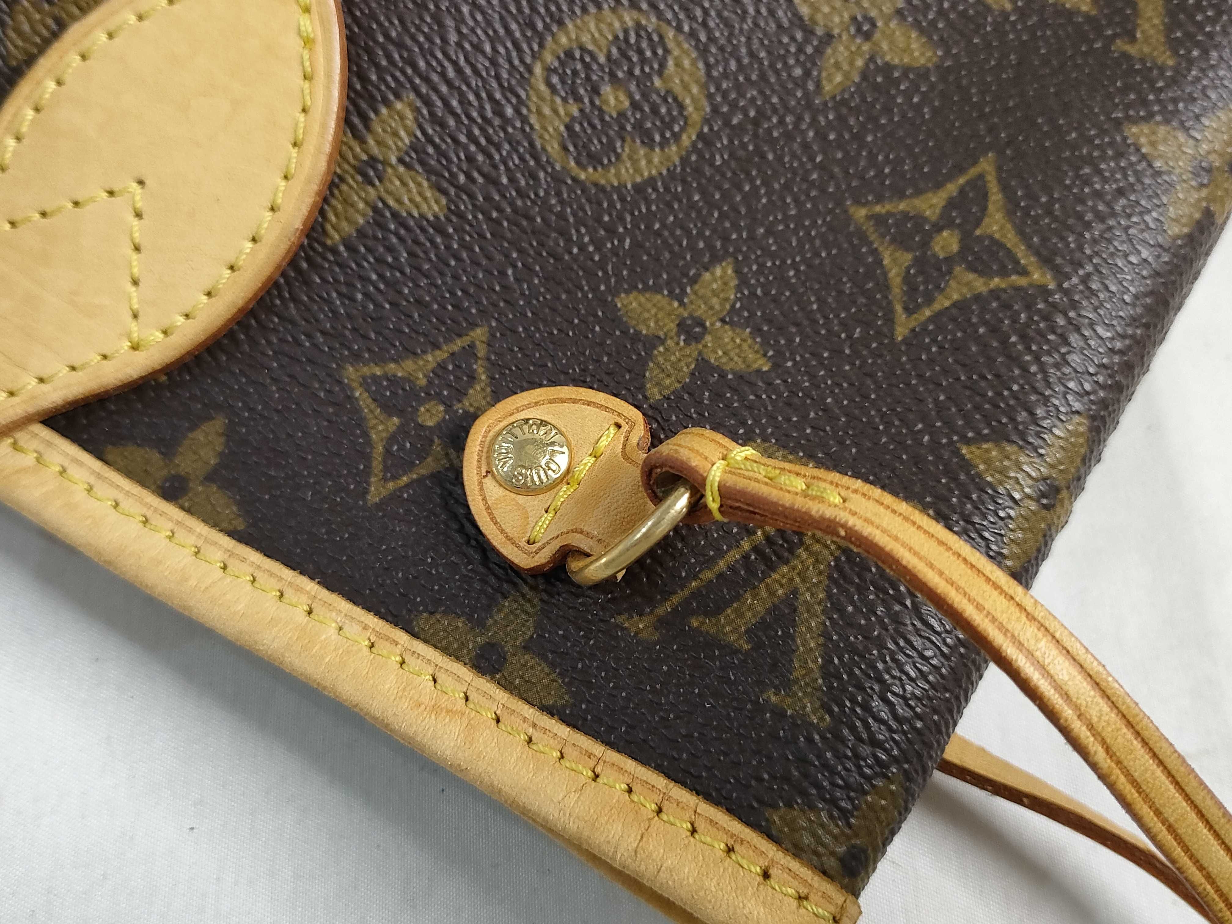 Monogram Neverfull PM M40155 TH3007 Brown Tote Bag — view 14