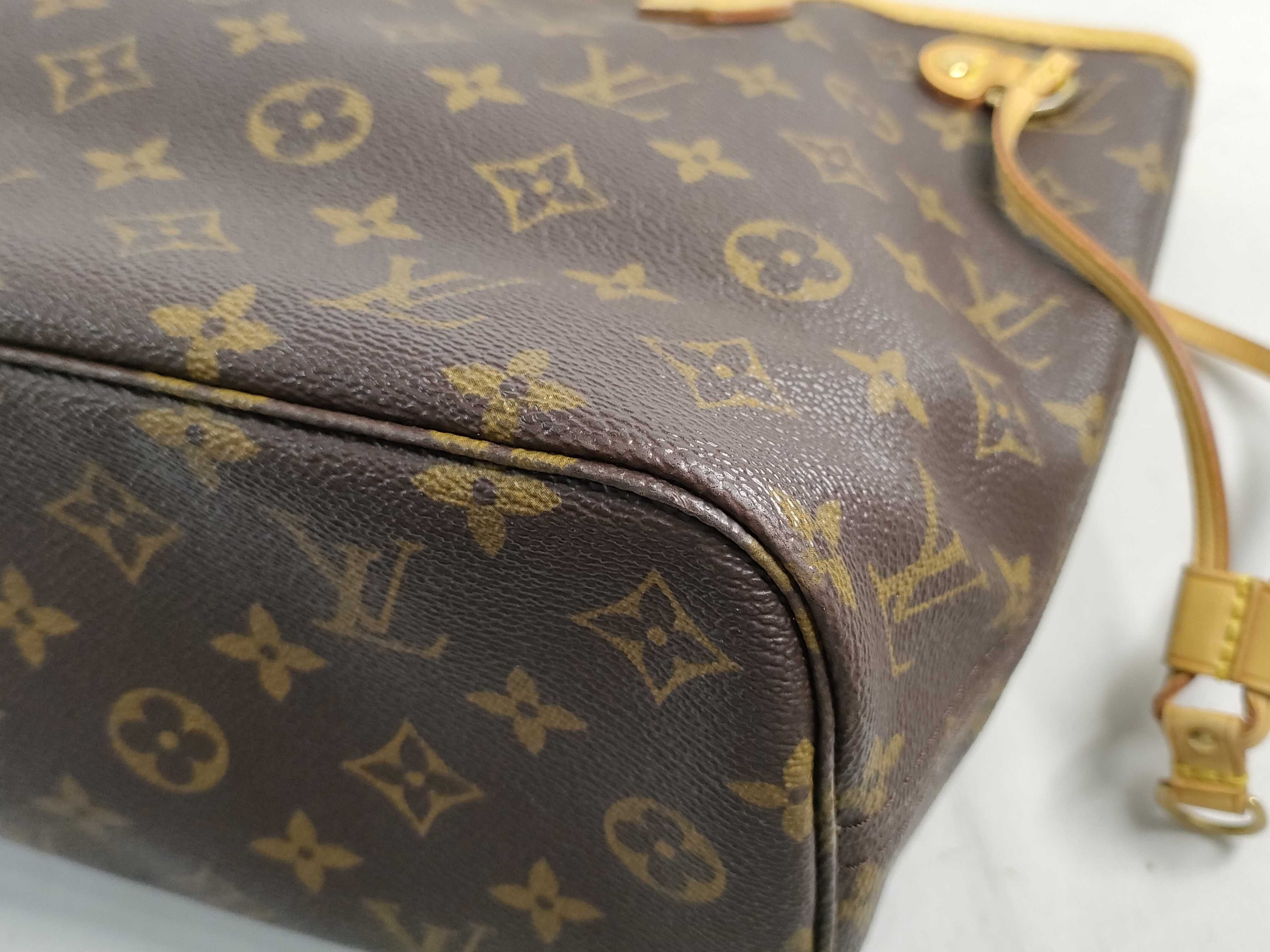 Monogram Neverfull PM M40155 TH3007 Brown Tote Bag — view 6