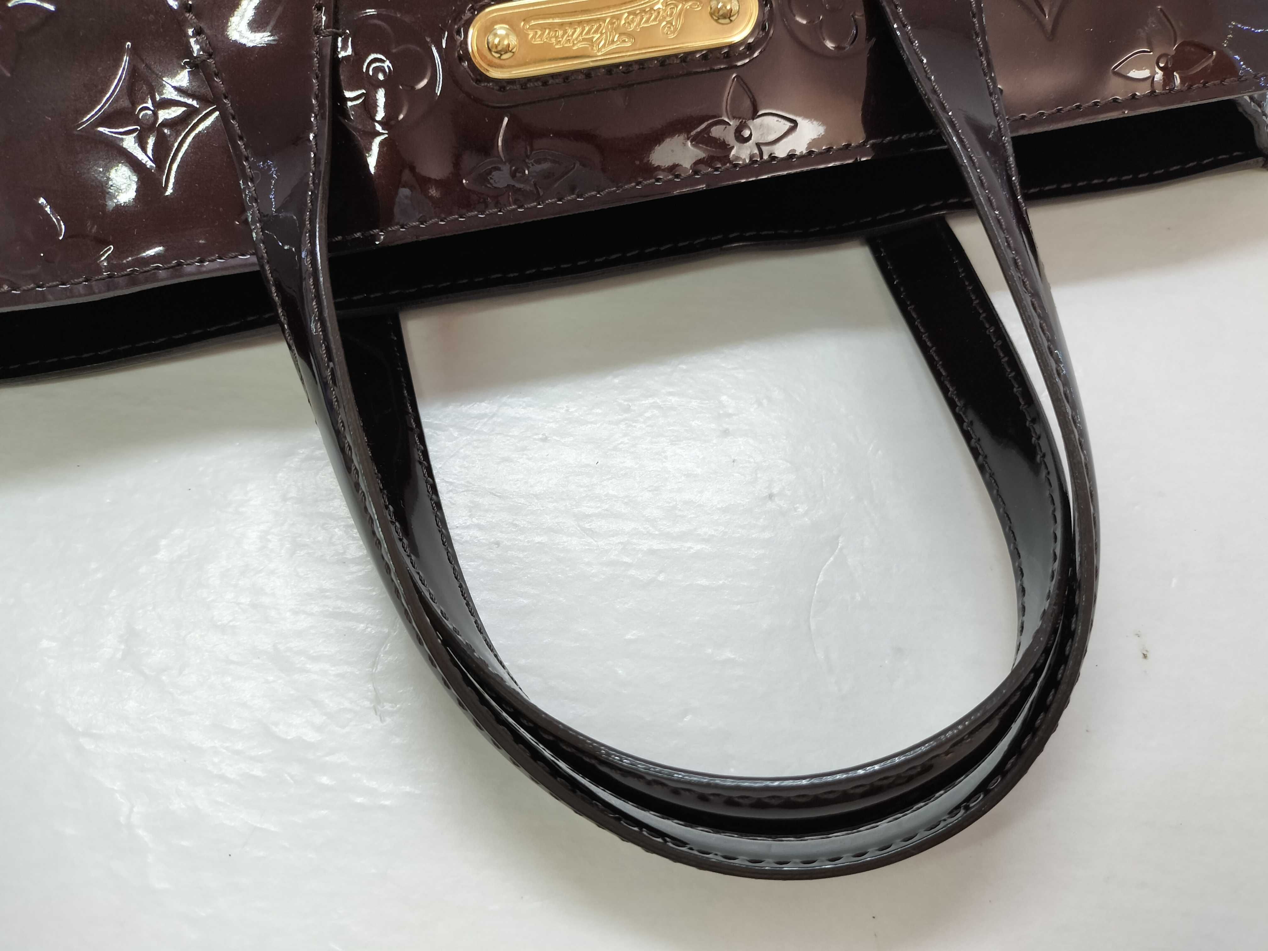 Vernis Louis Vuitton Wilshire PM M93641 Vernis Handbag — view 3