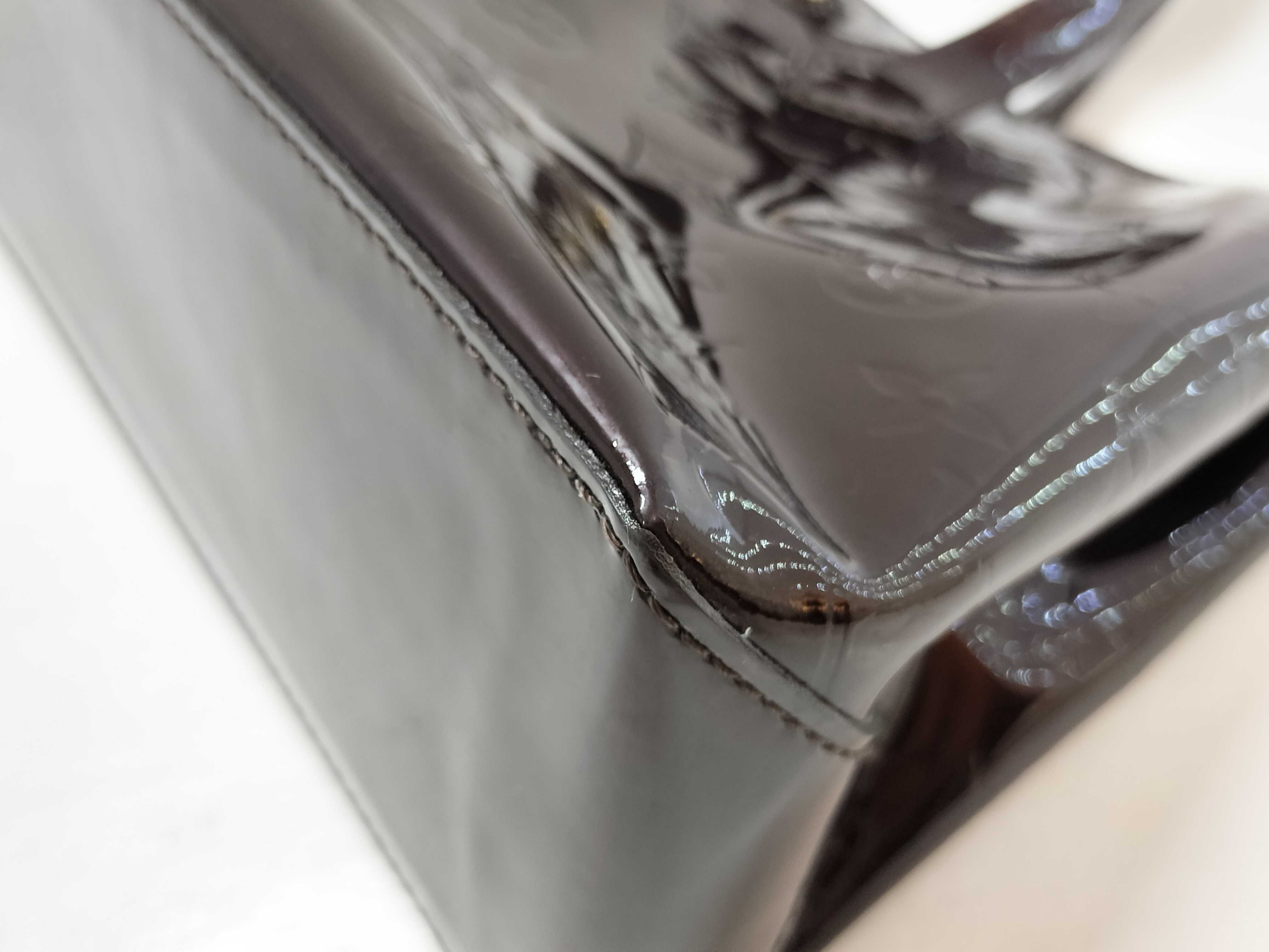Vernis Louis Vuitton Wilshire PM M93641 Vernis Handbag — view 6