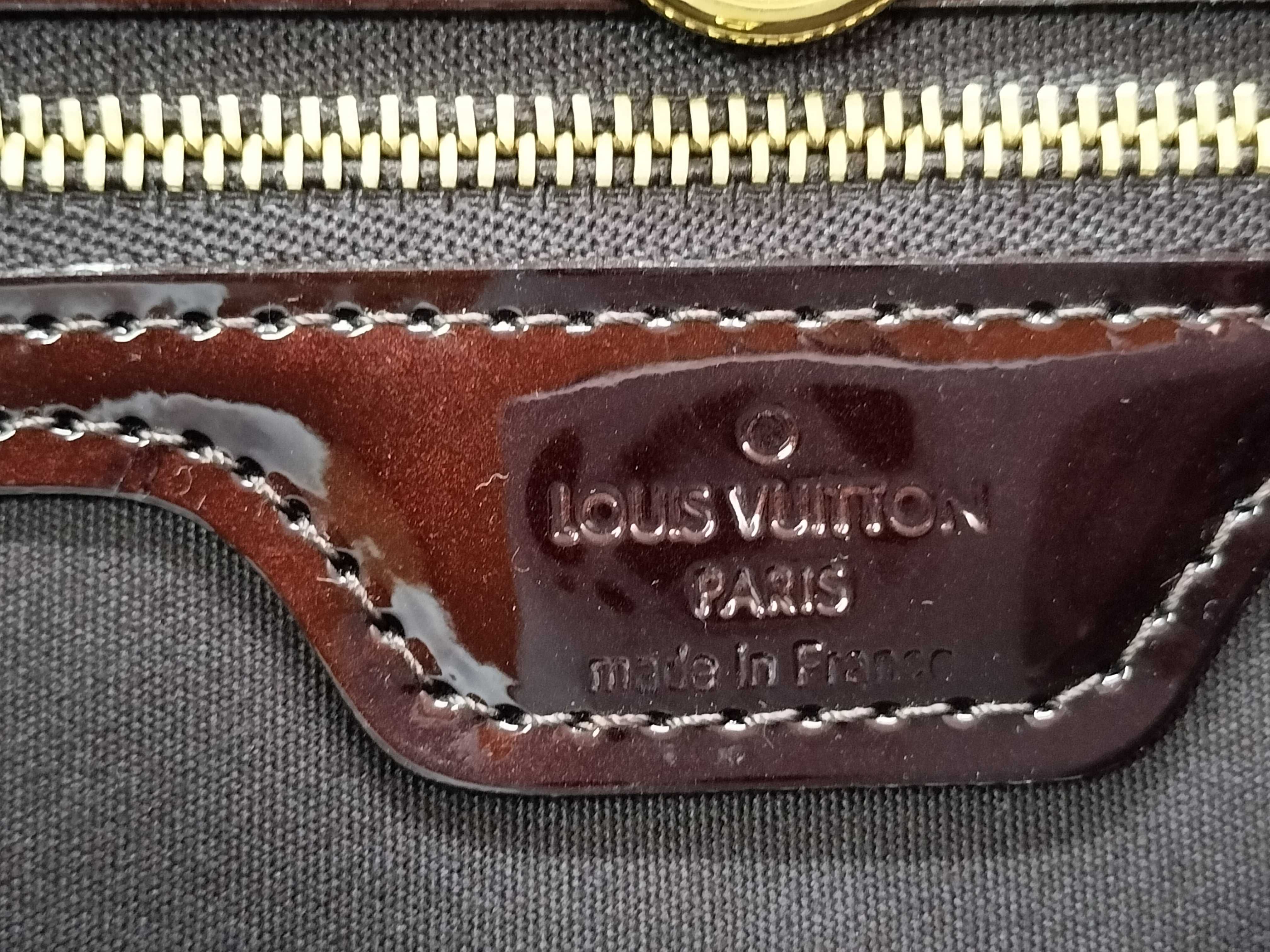 Vernis Louis Vuitton Wilshire PM M93641 Vernis Handbag — view 8