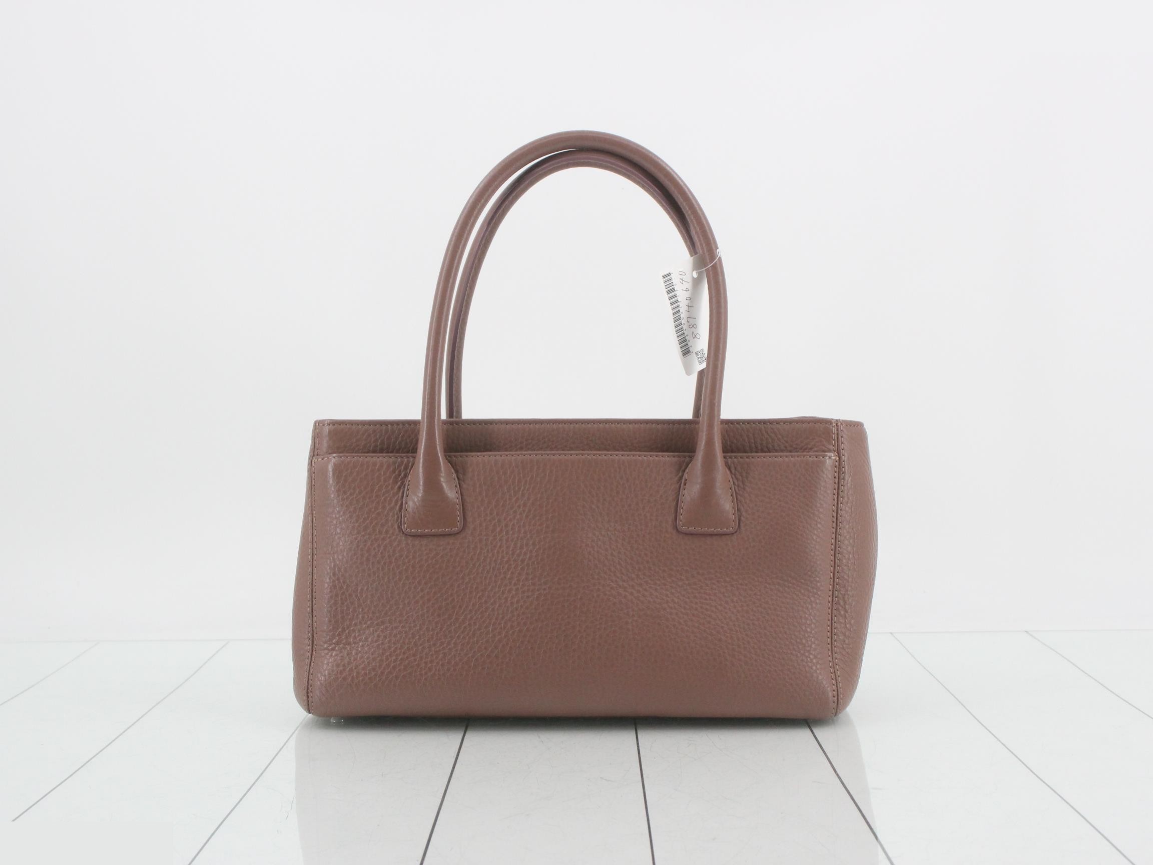 Executive Tote Bag, Brown — view 2