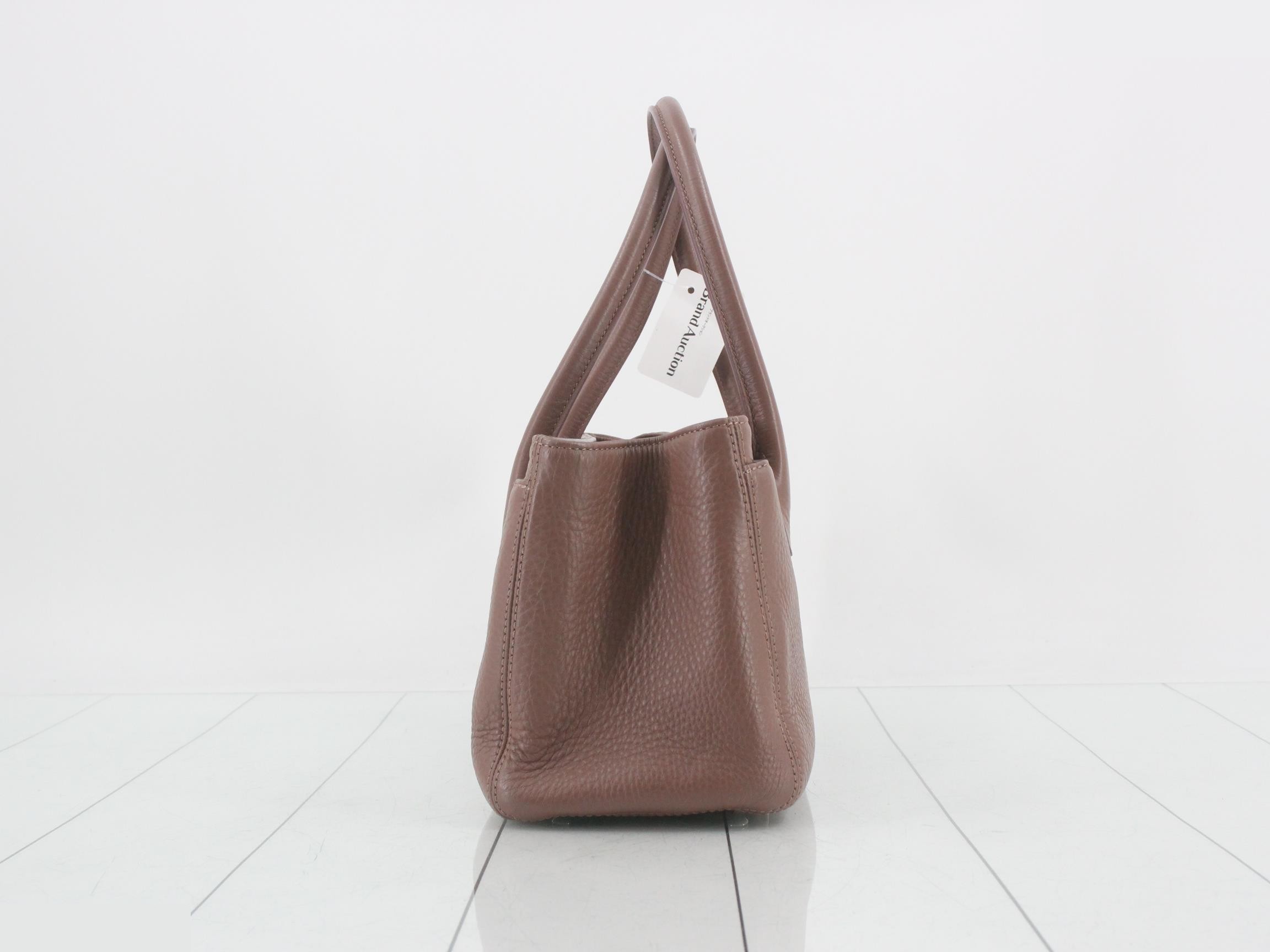 Executive Tote Bag, Brown — view 3
