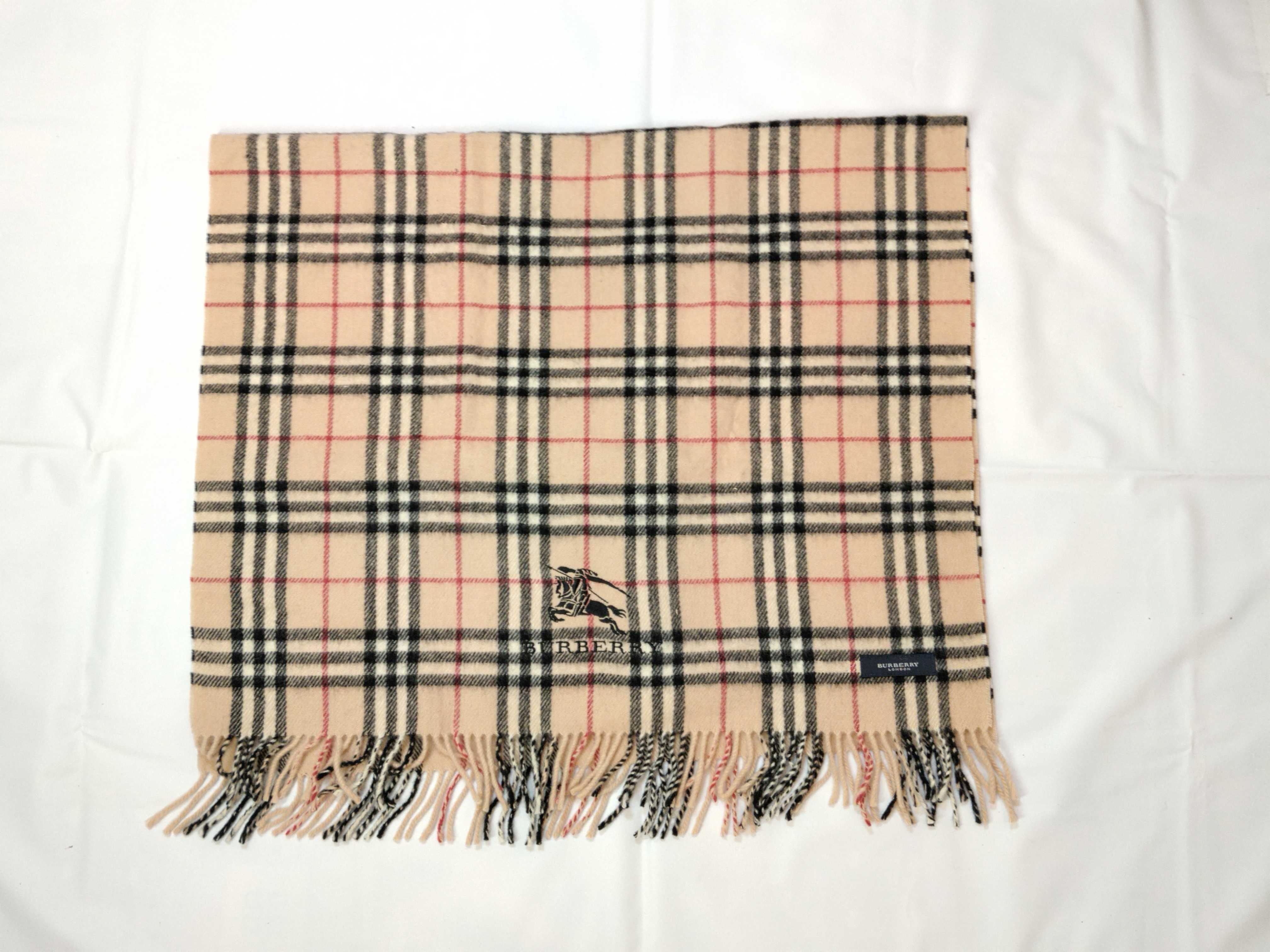 Nova Check Beige Shawl, Throw, and Other Accessories
