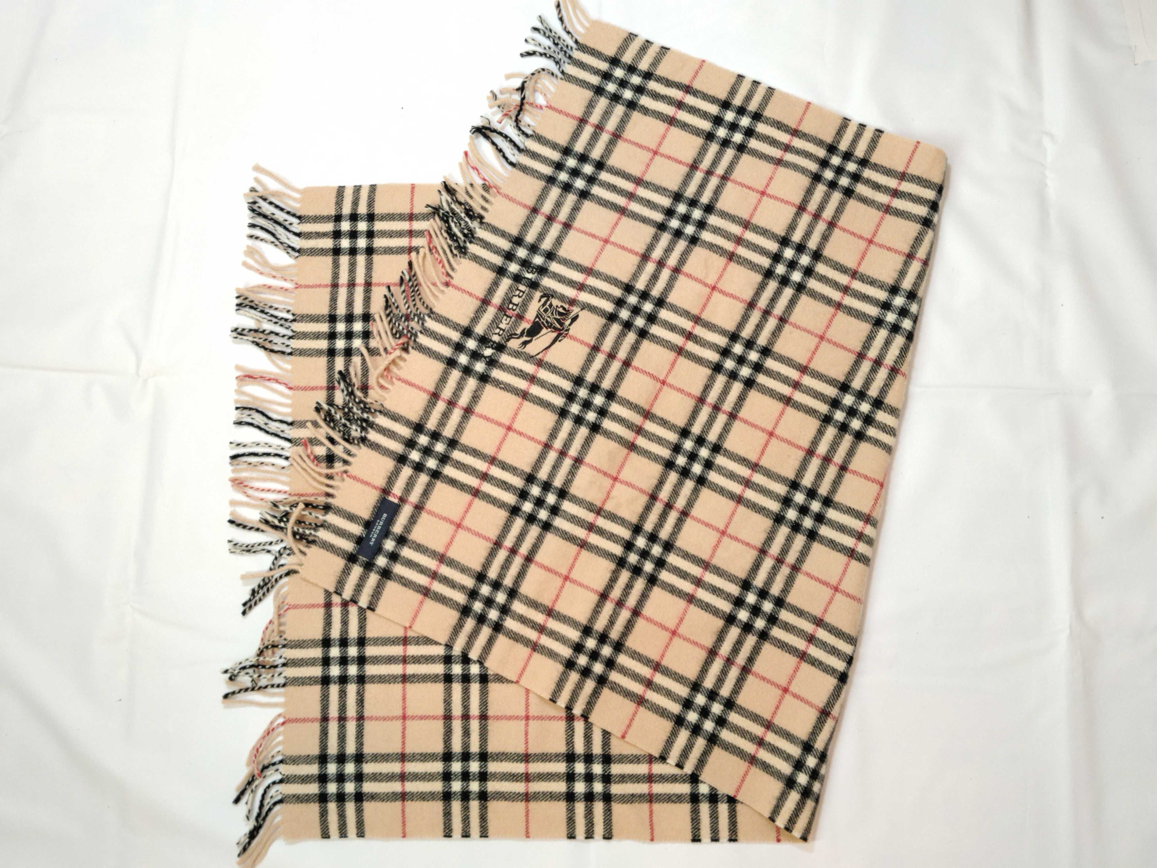 Nova Check Beige Shawl, Throw, and Other Accessories — view 2