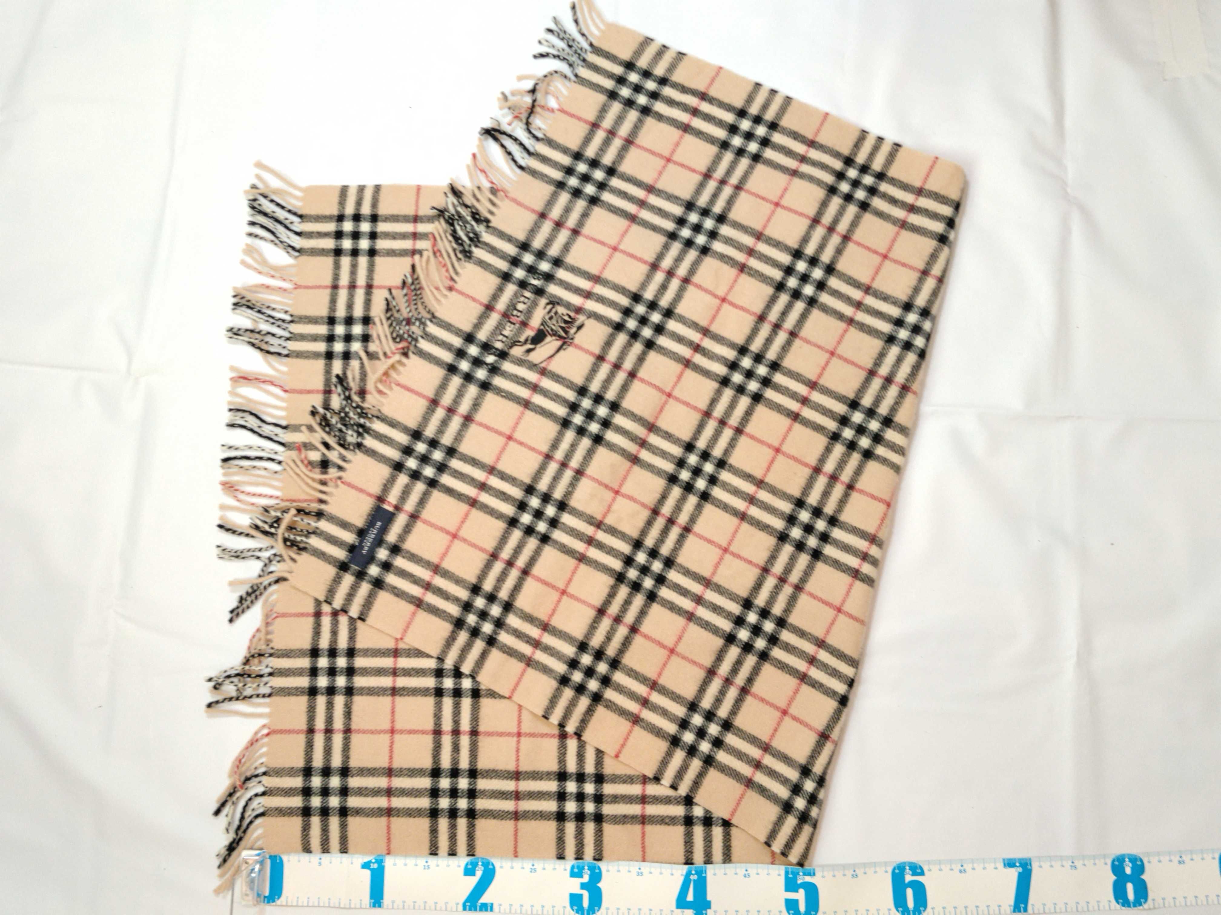 Nova Check Beige Shawl, Throw, and Other Accessories — view 3