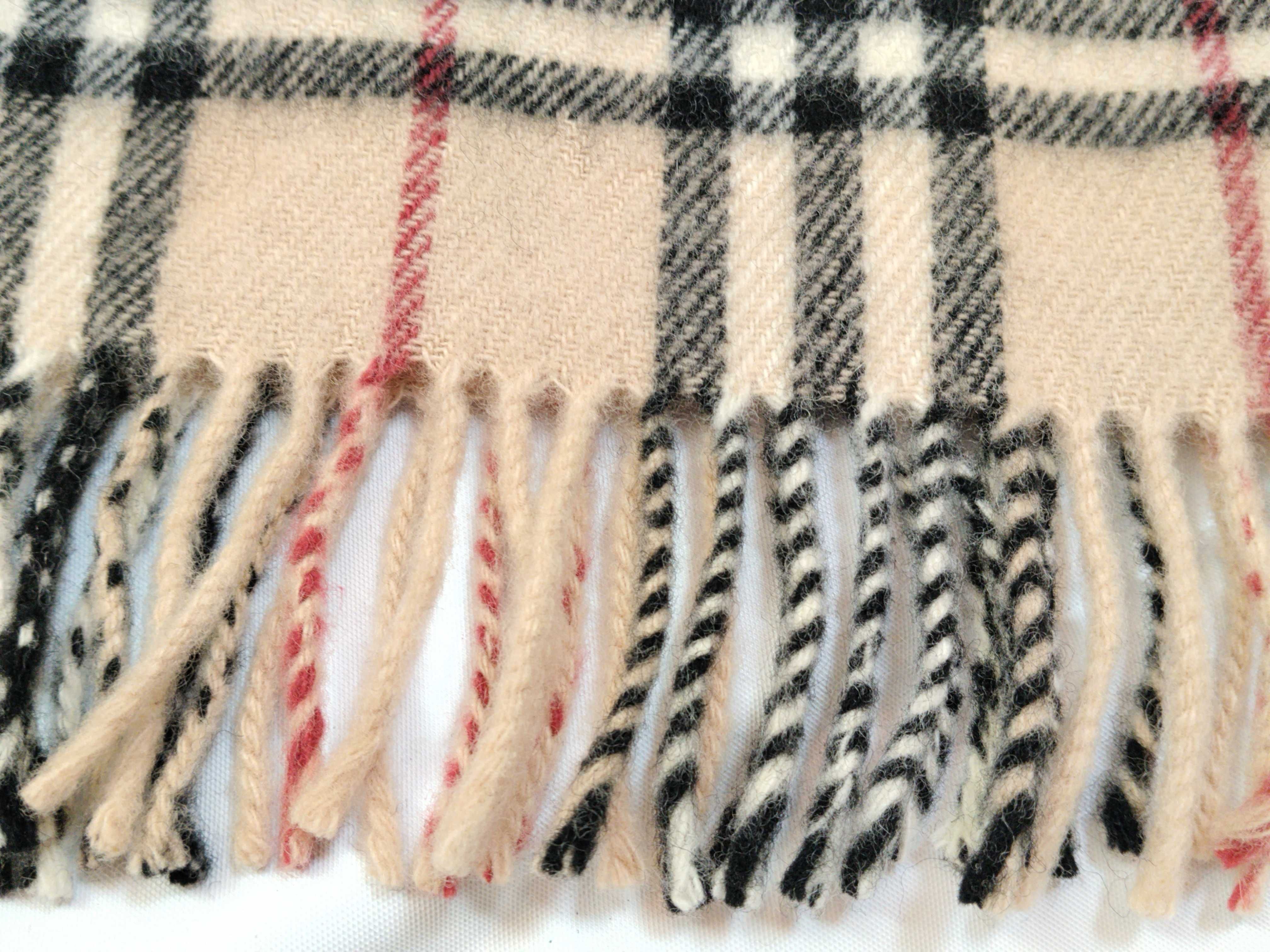 Nova Check Beige Shawl, Throw, and Other Accessories — view 7
