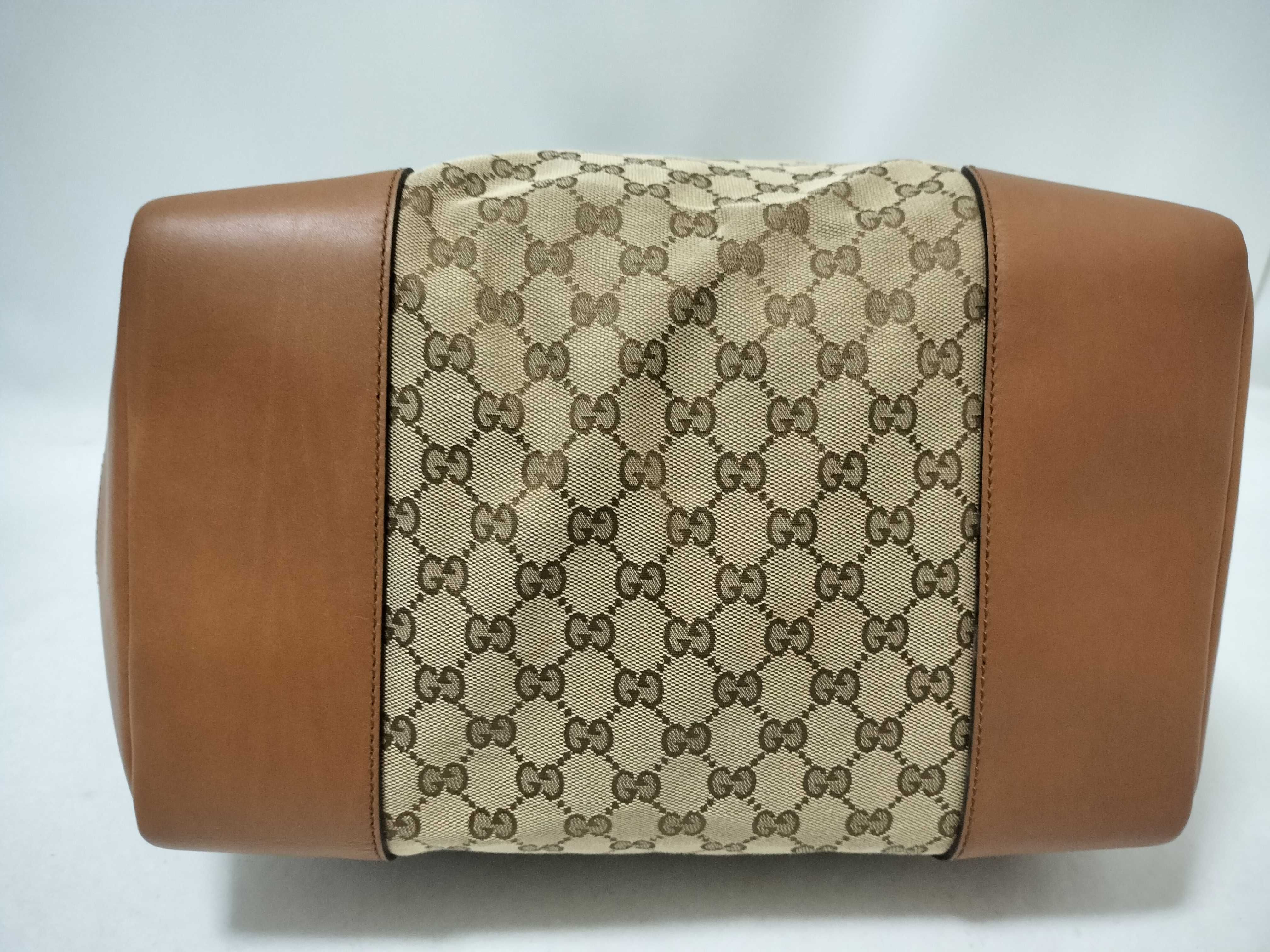 GG Canvas Tote Bag, Brown, 308927 002123 Tote Bag — view 7