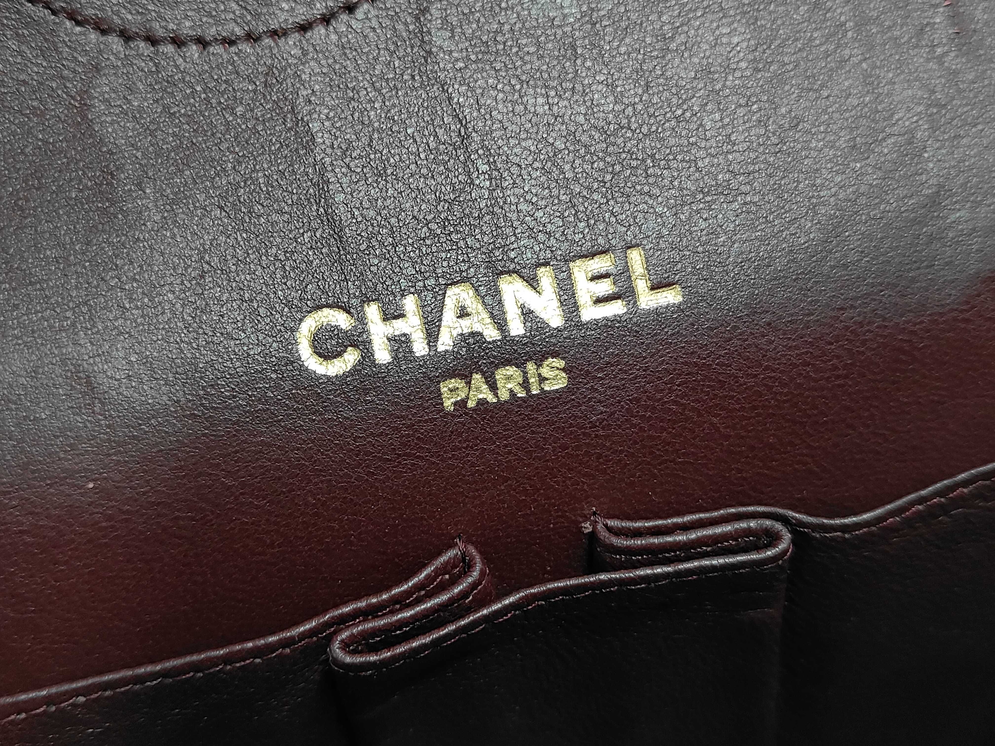 Chain Shoulder Bag, Black, with dust bag and box. — view 12