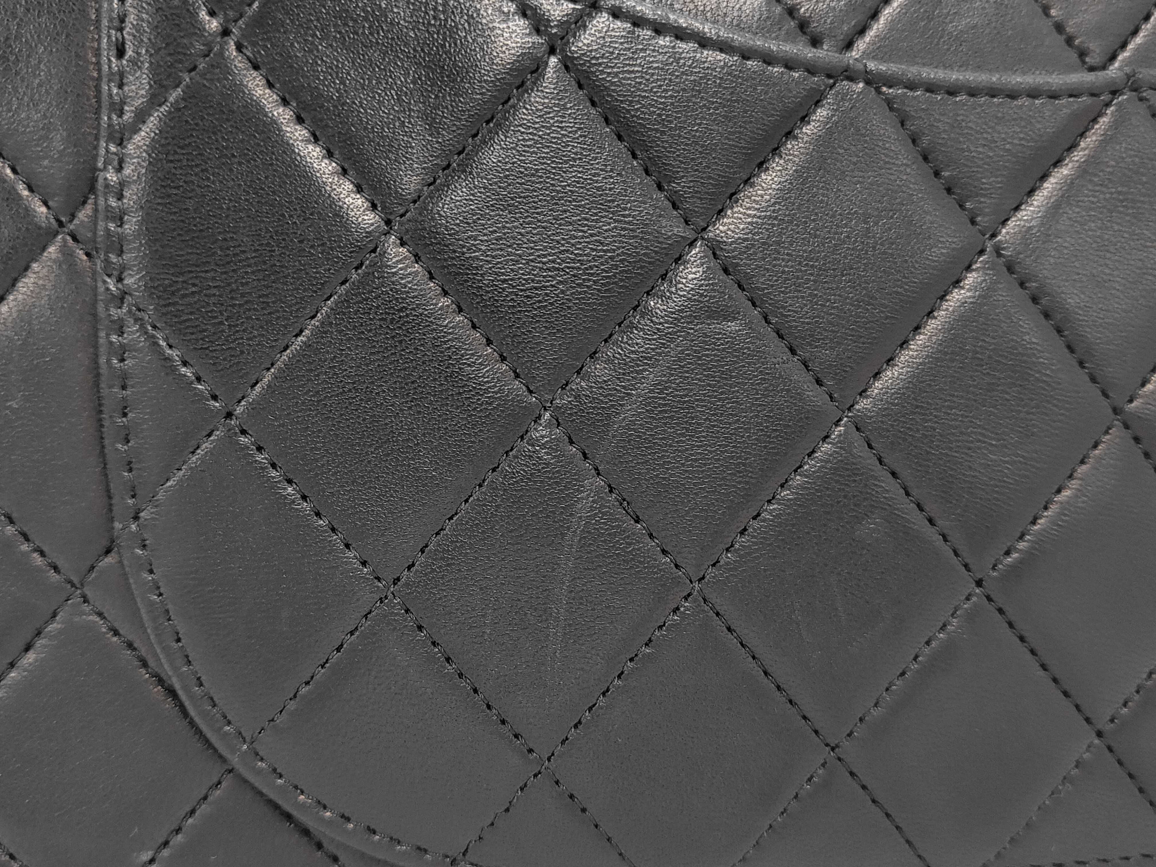 Chain Shoulder Bag, Black, with dust bag and box. — view 4