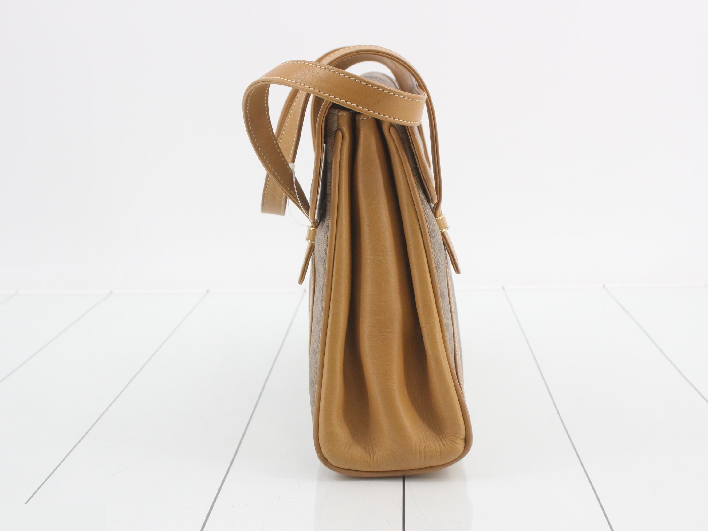 Handbag, brown, W30 H22 D8 — view 3