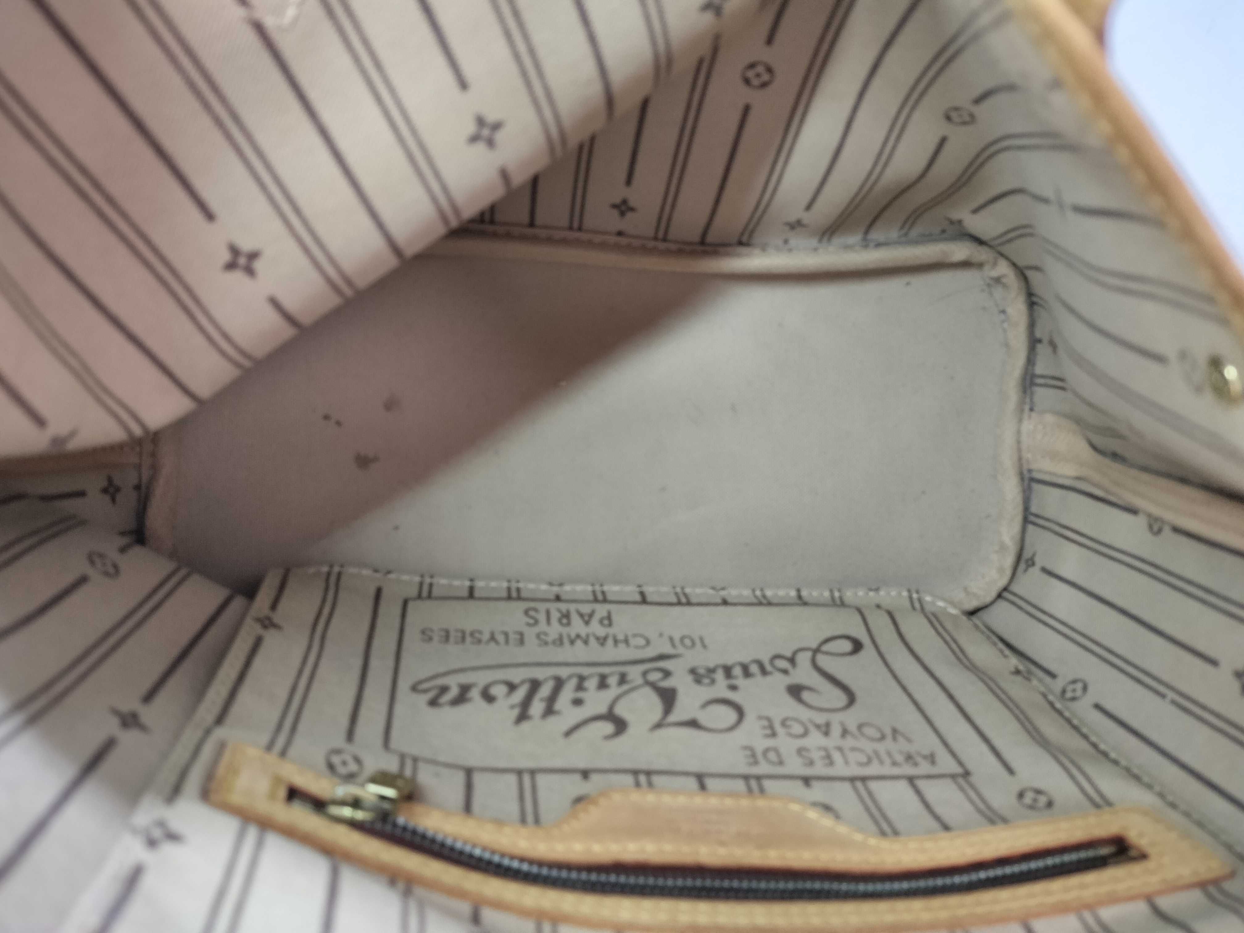 Monogram LV Monogram Neverfull Handbag Tote Bag — view 7