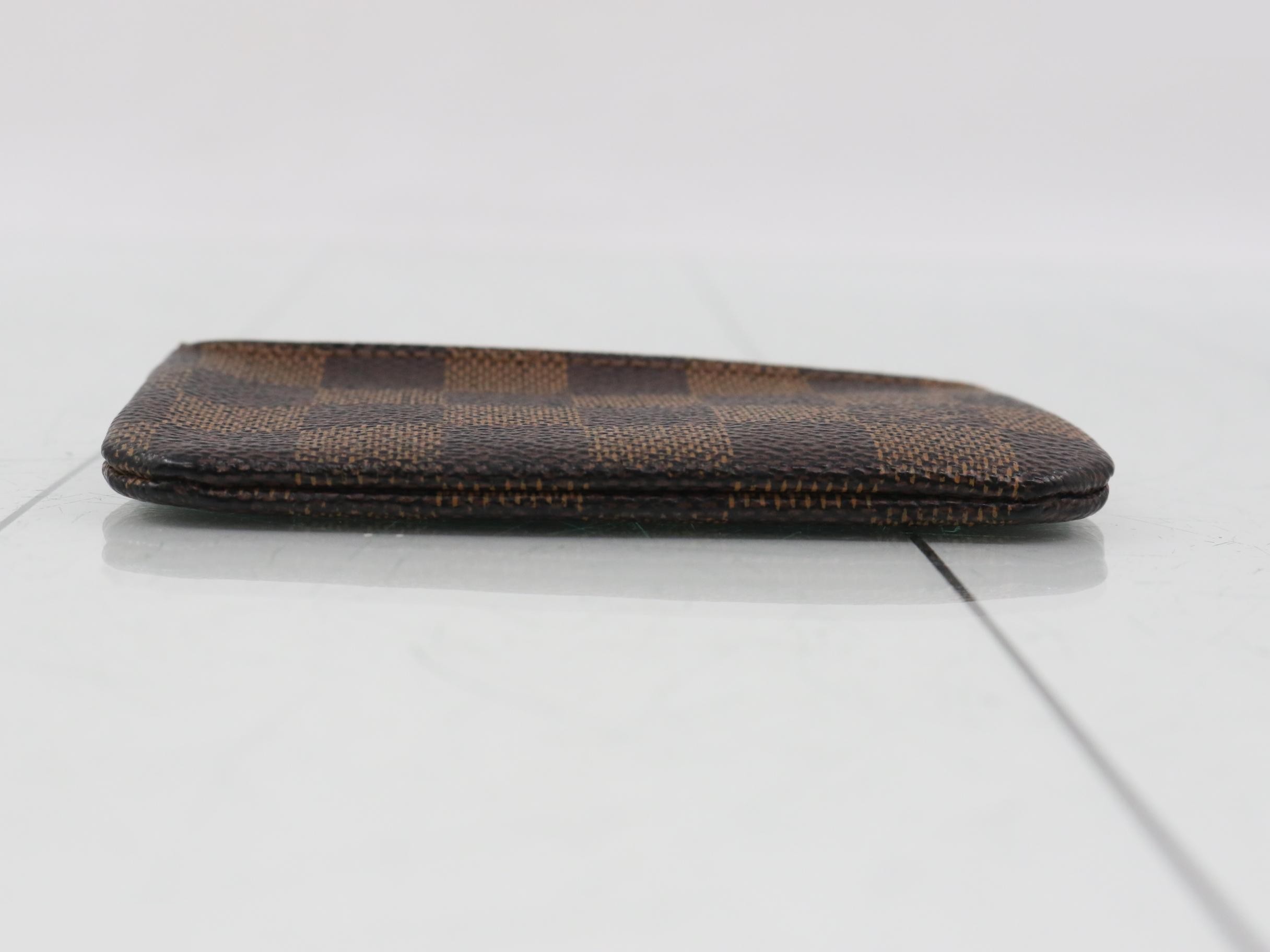 Pochette Clé coin purse, Damier Ebene — view 3