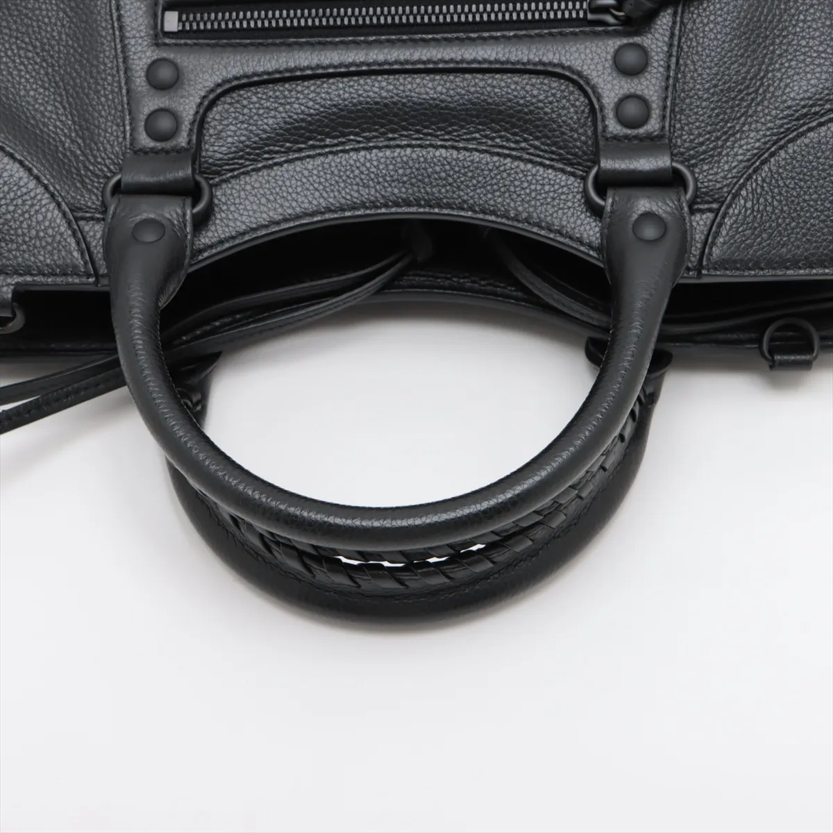 Neoclassic Leather 2WAY Handbag Black 654907 — view 5