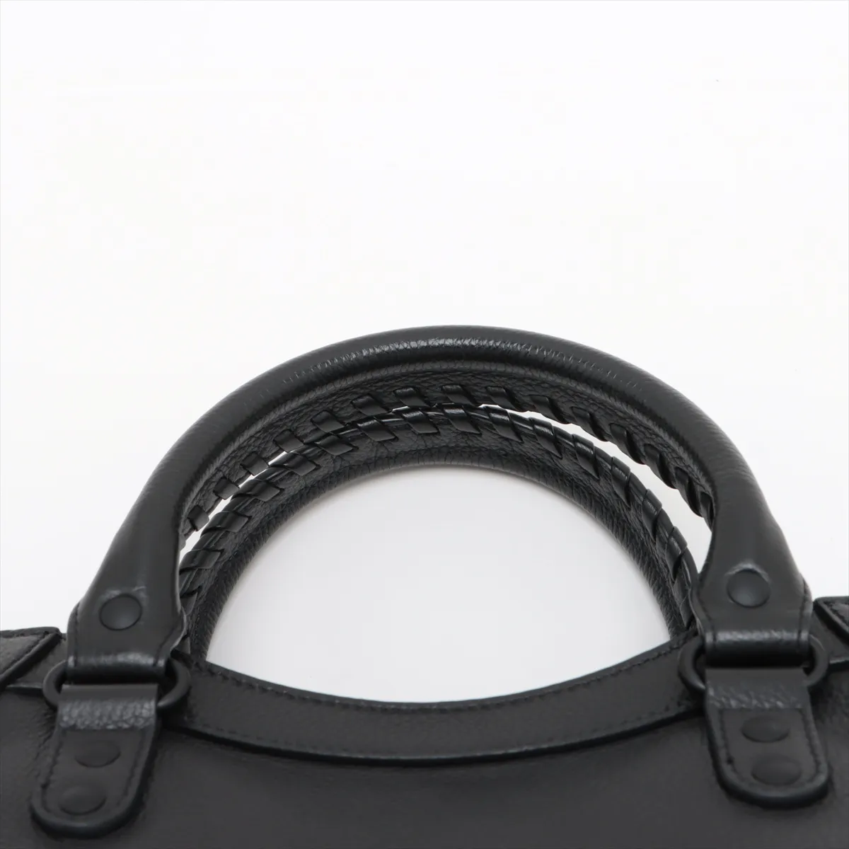 Neoclassic Leather 2WAY Handbag Black 654907 — view 6