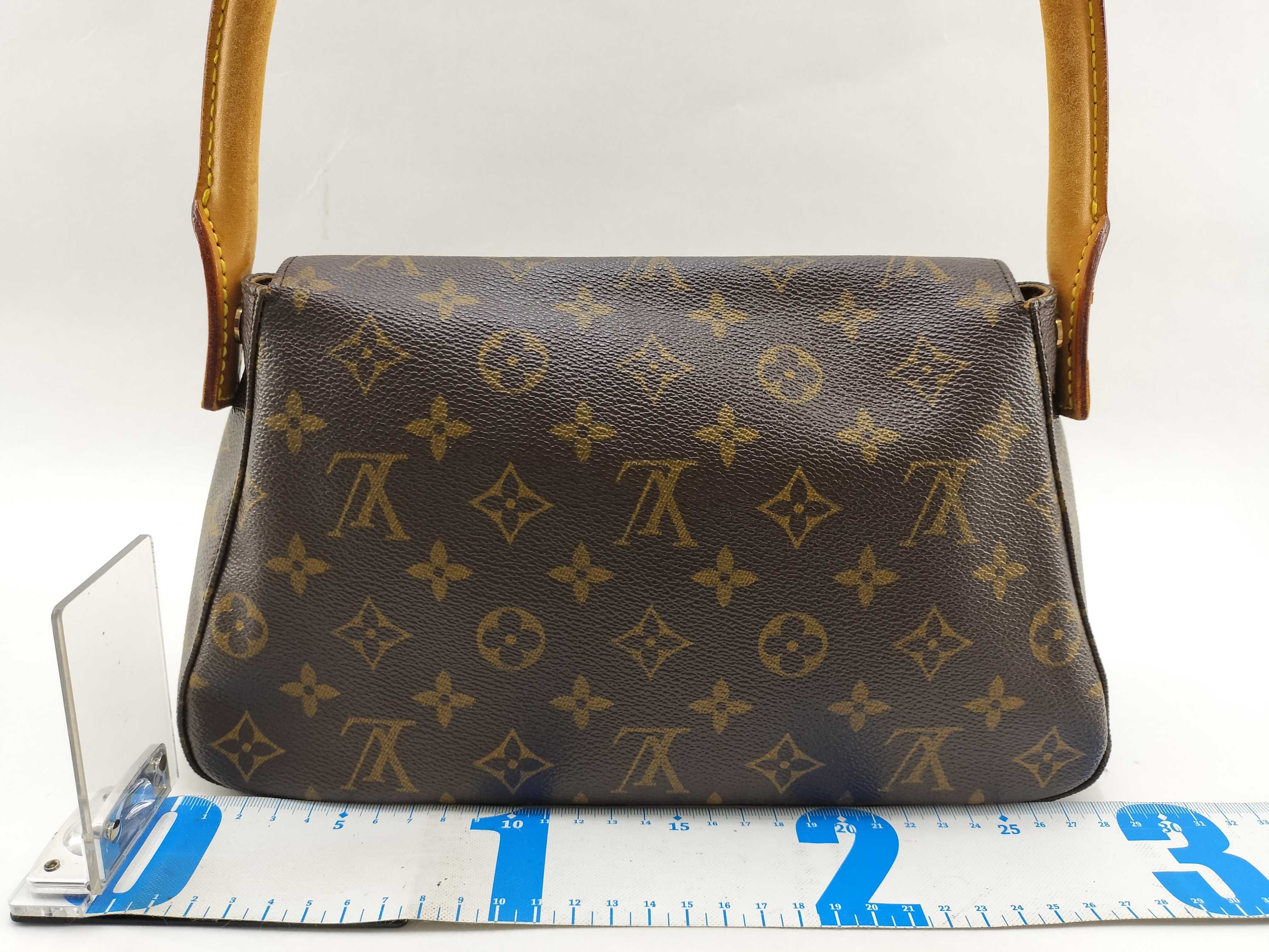 Monogram Mini Looping M51147 Brown Shoulder Bag — view 2