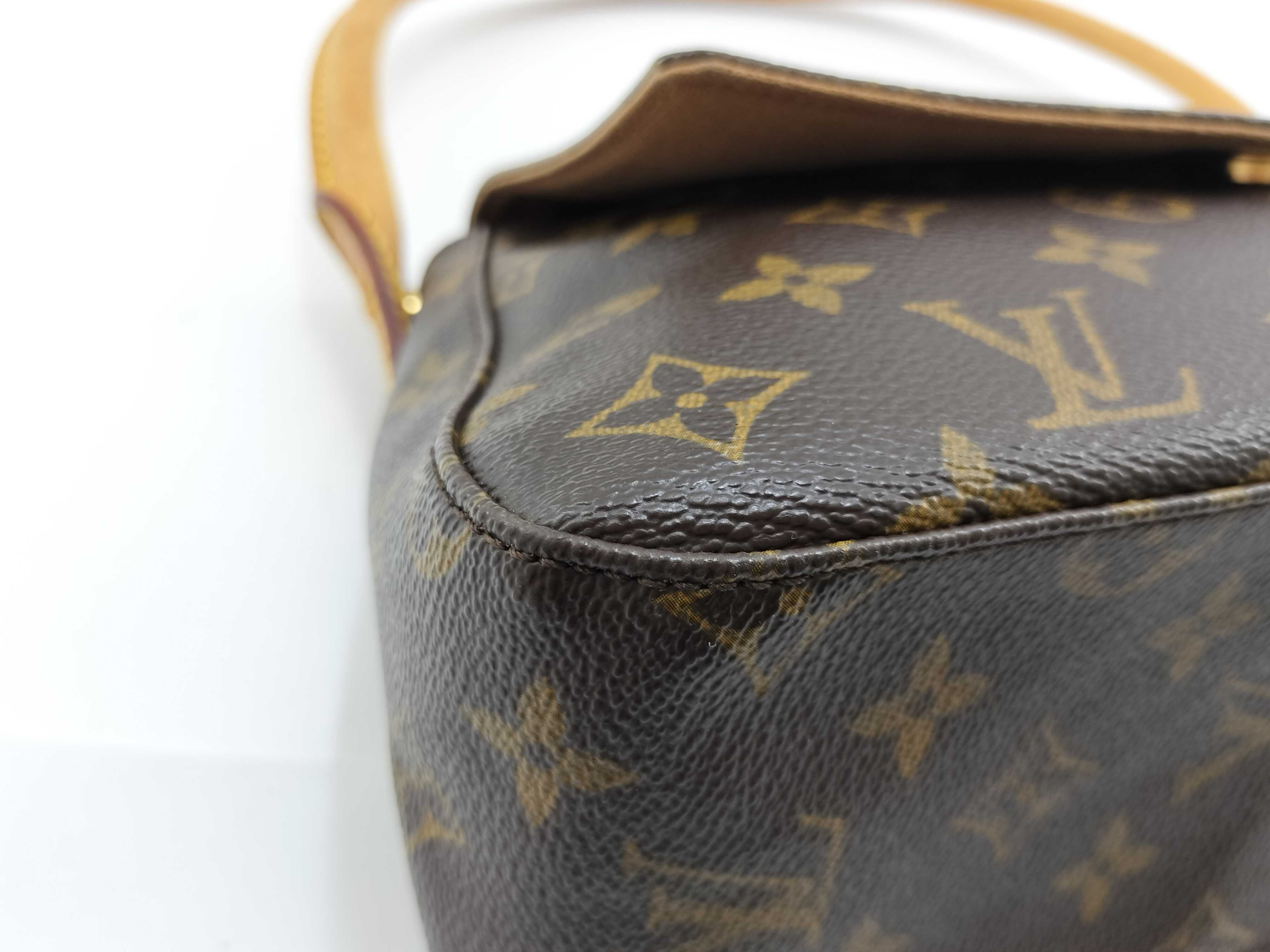 Monogram Mini Looping M51147 Brown Shoulder Bag — view 5