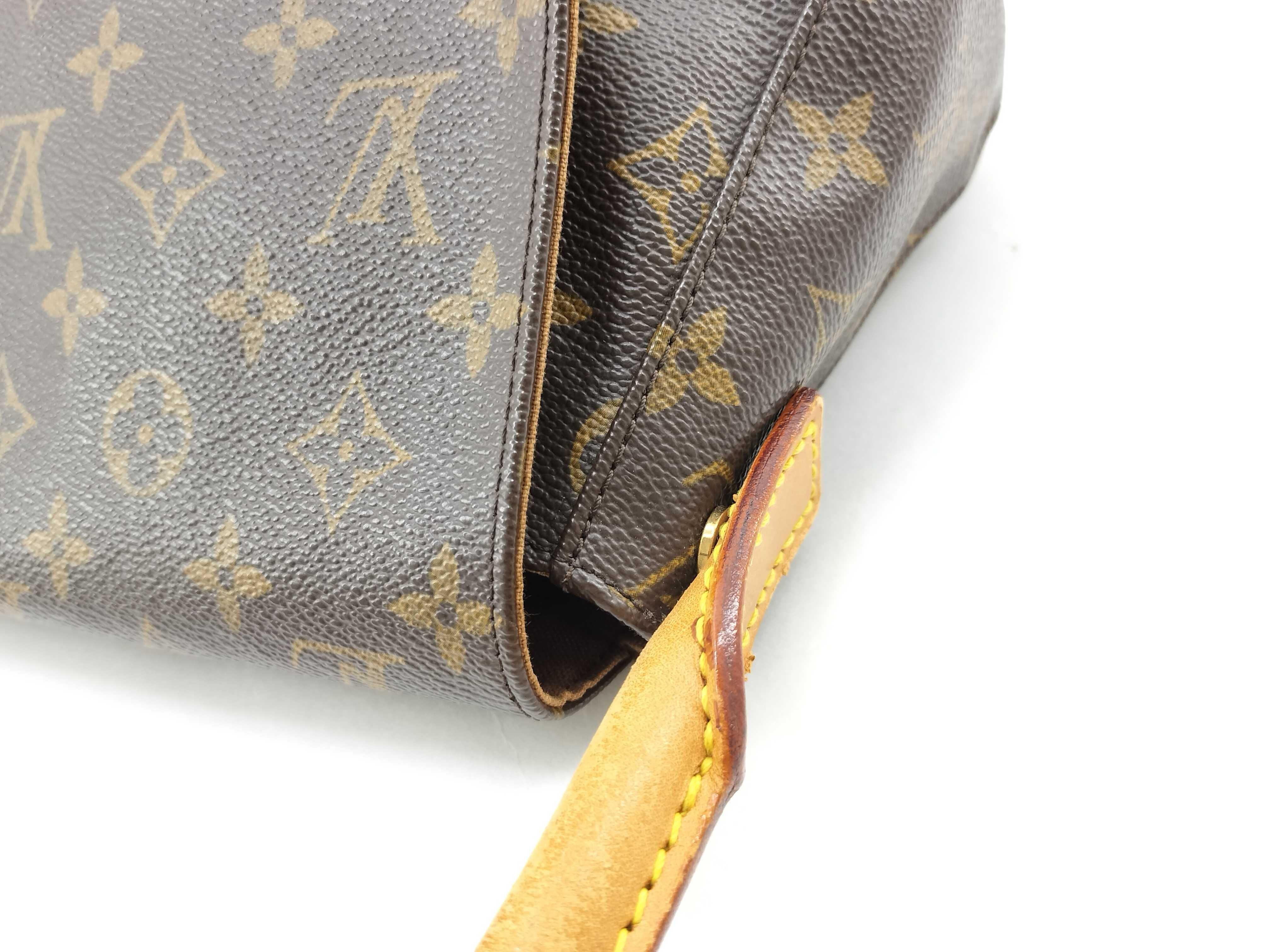 Monogram Mini Looping M51147 Brown Shoulder Bag — view 7