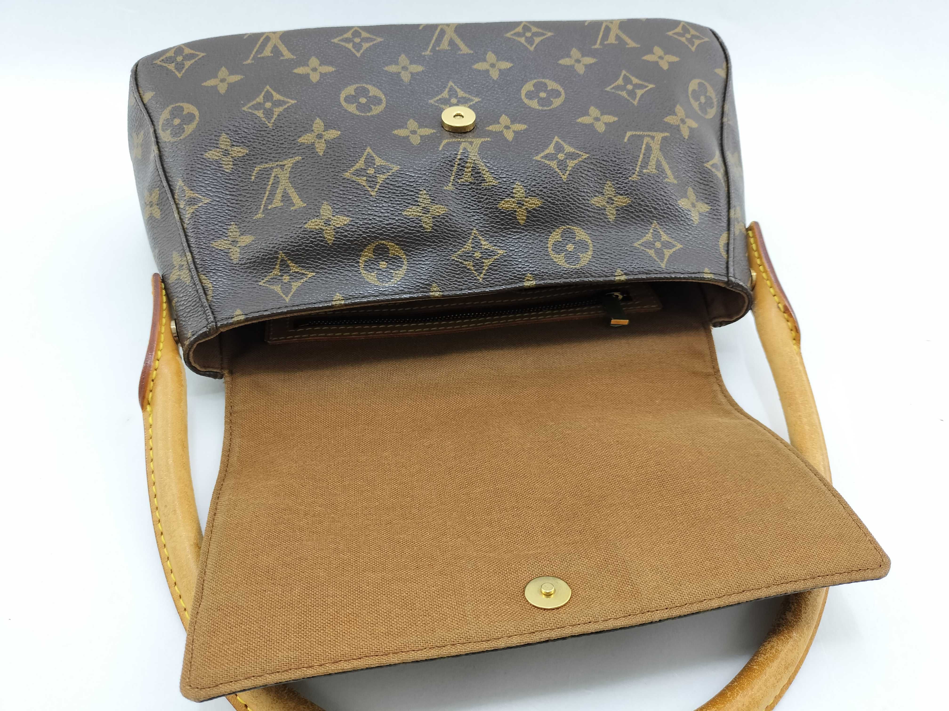 Monogram Mini Looping M51147 Brown Shoulder Bag — view 10