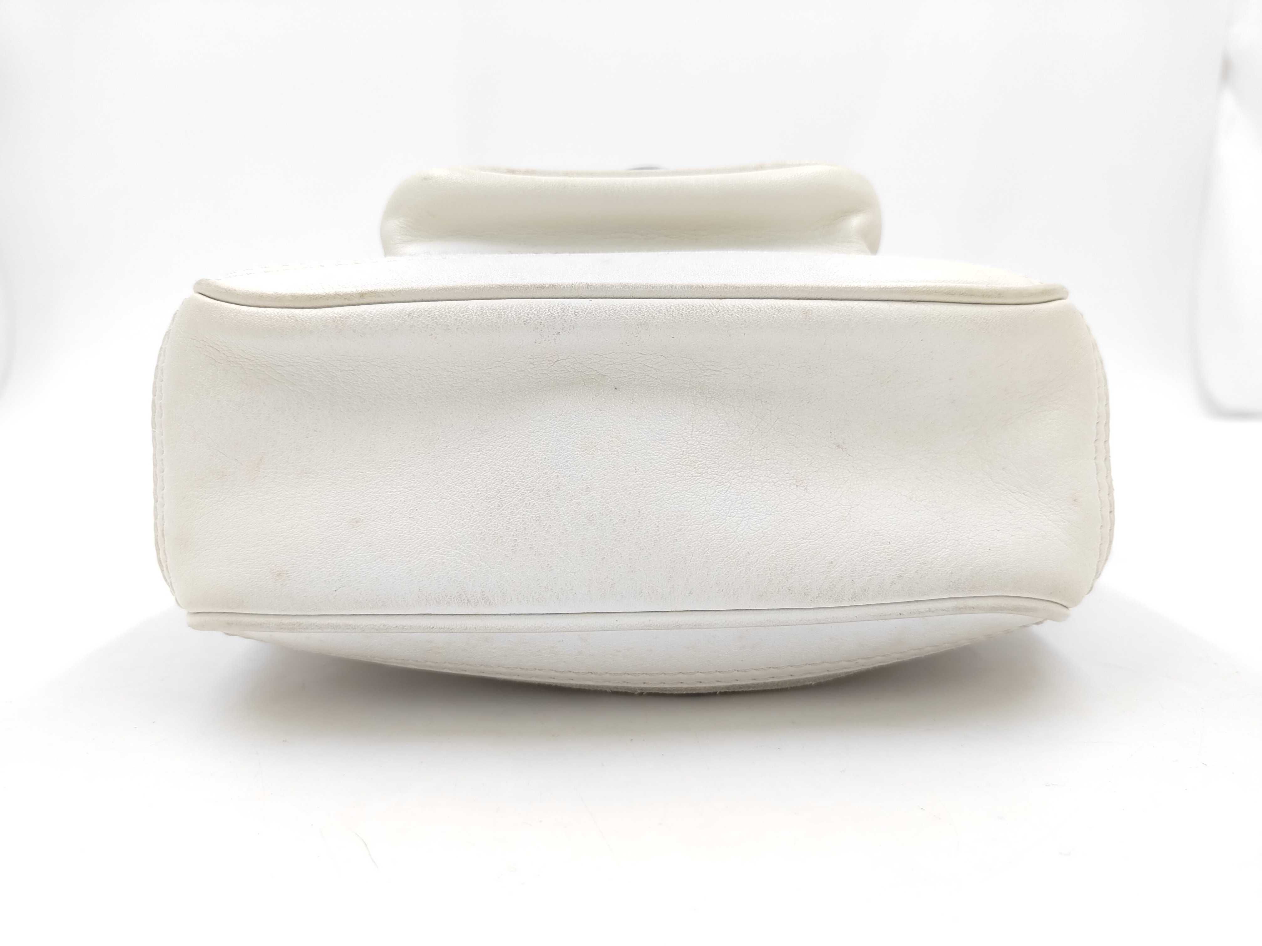 Anagram White Shoulder Bag — view 4