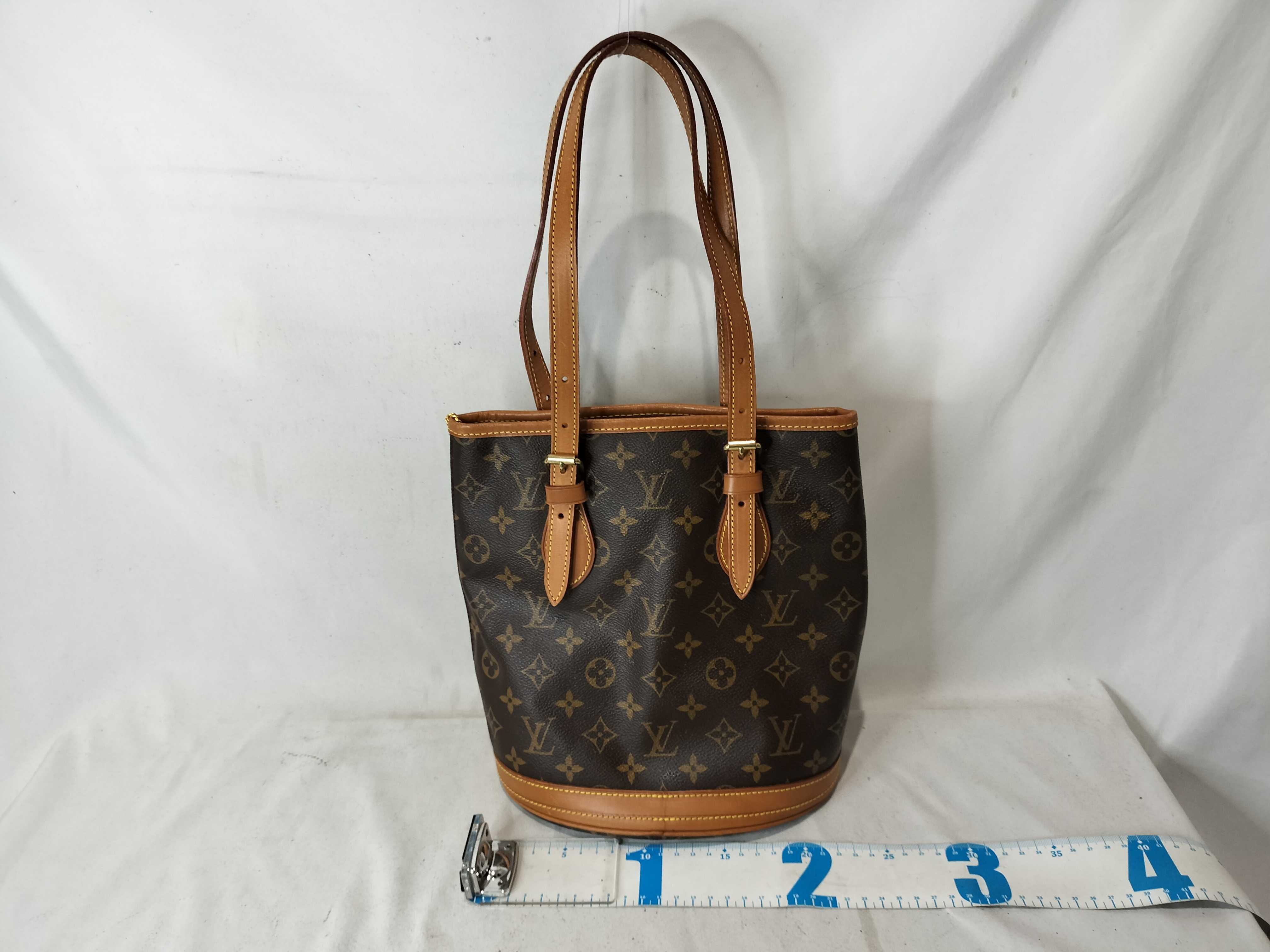 Monogram M42238 Monogram Bucket PM Handbag — view 2