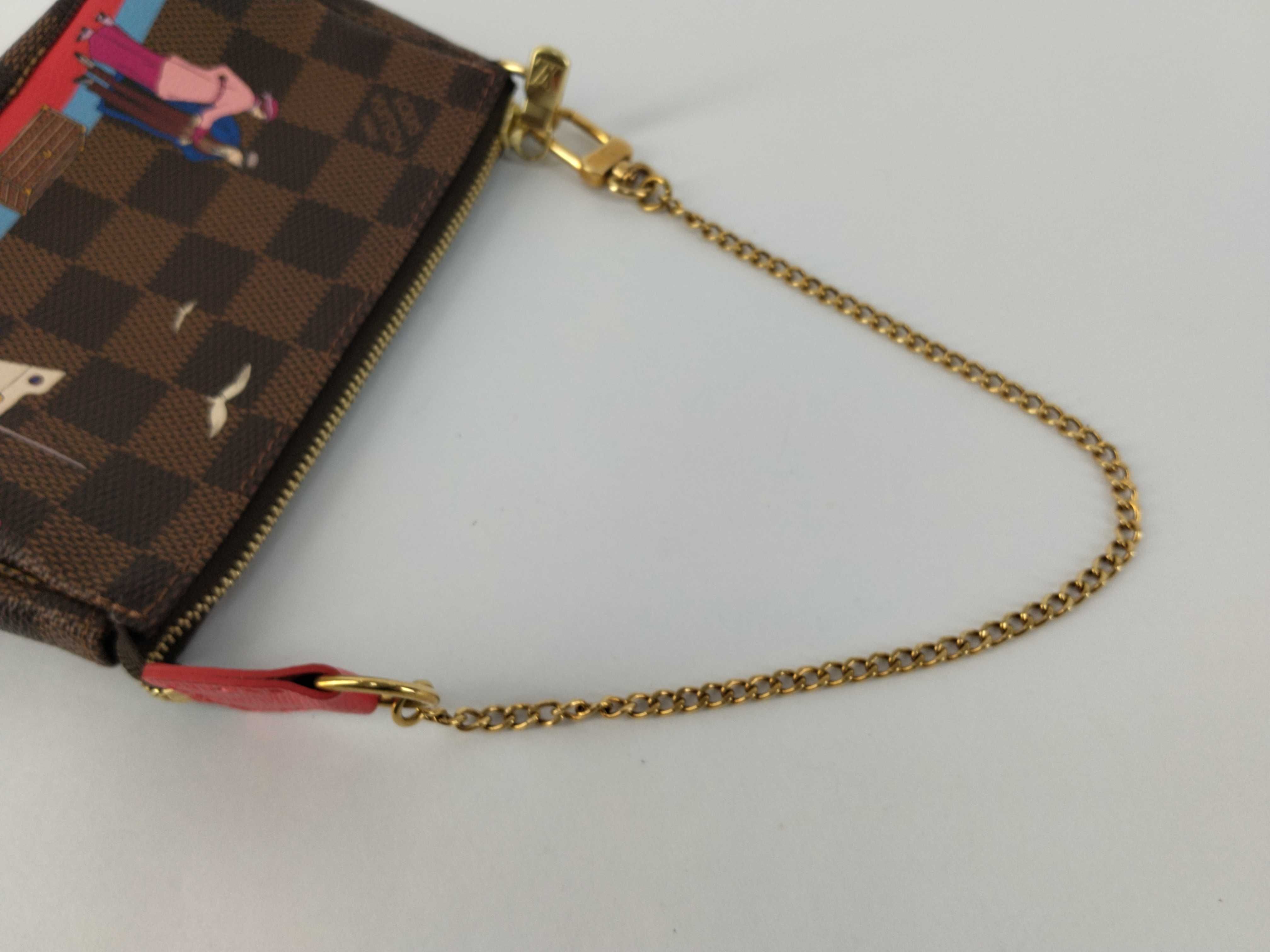 Damier Mini Pochette Accessoires N41677 Pouch — view 3