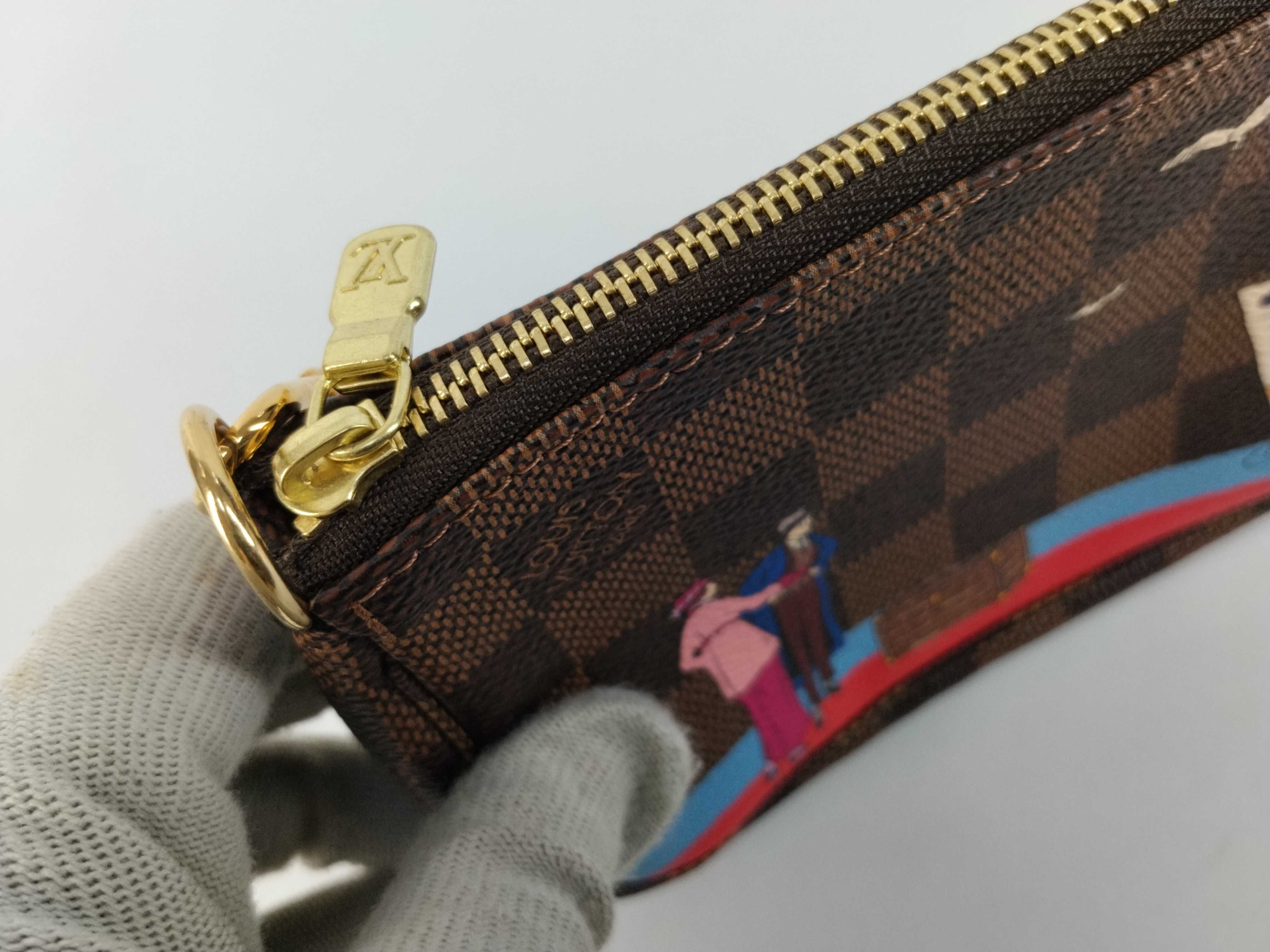 Damier Mini Pochette Accessoires N41677 Pouch — view 9