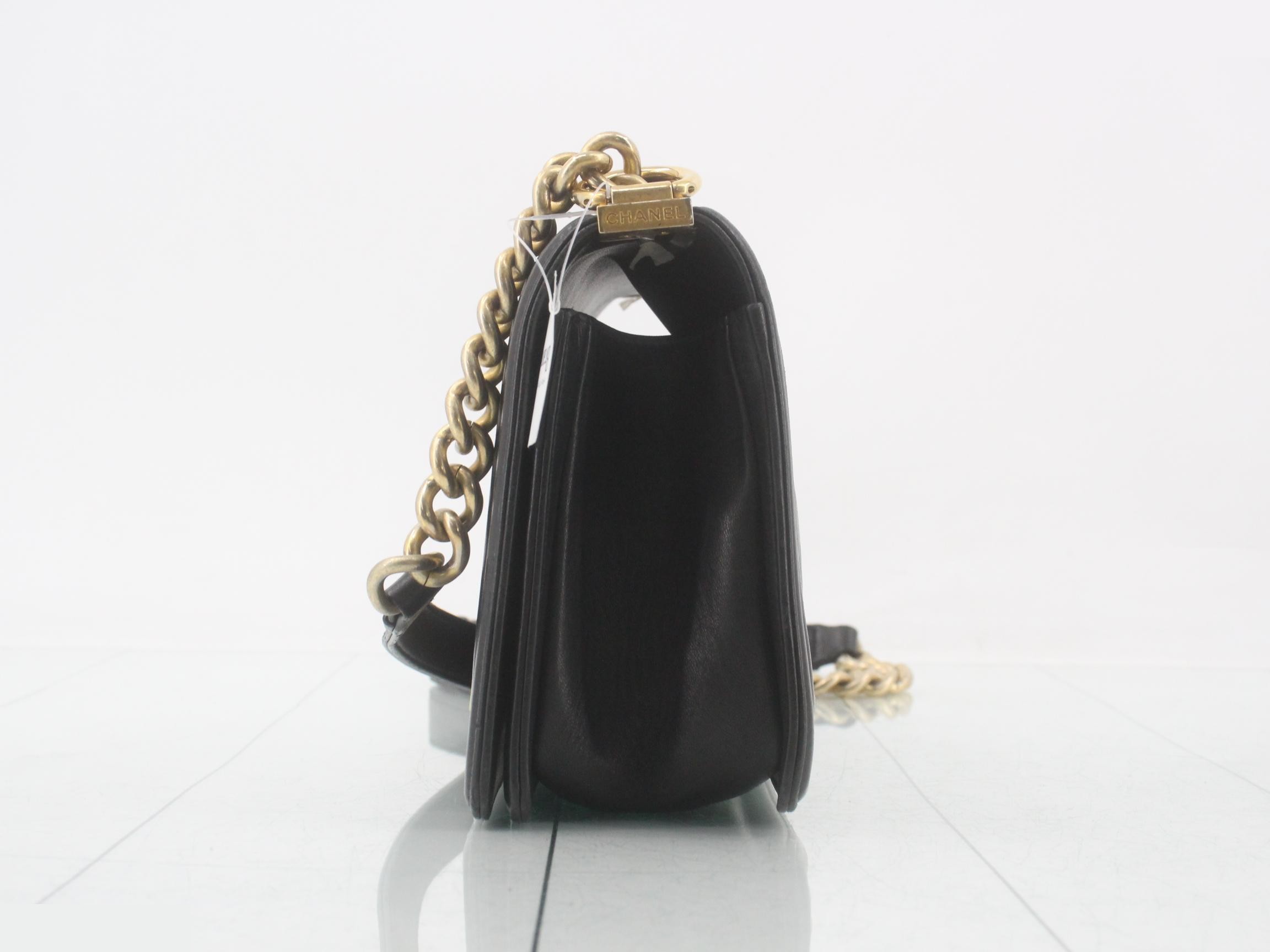 Boy Chanel Chain Shoulder Bag — view 3