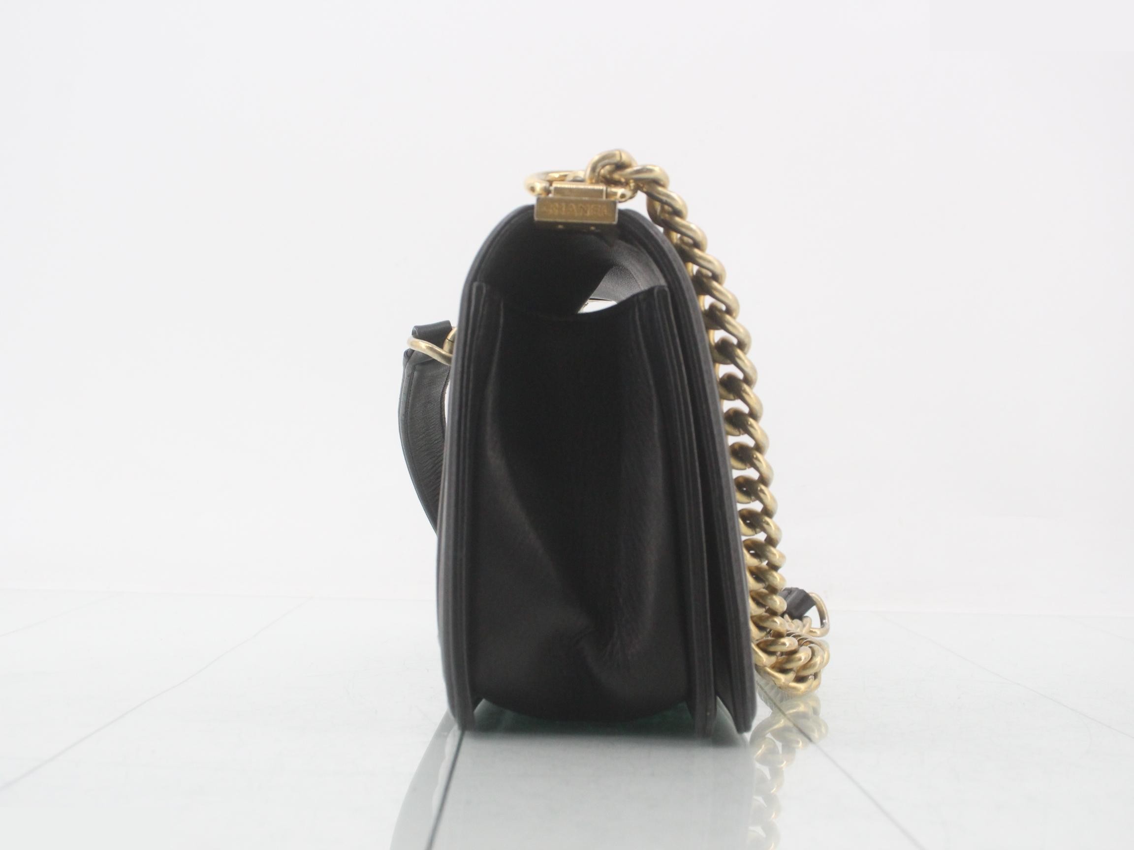 Boy Chanel Chain Shoulder Bag — view 4