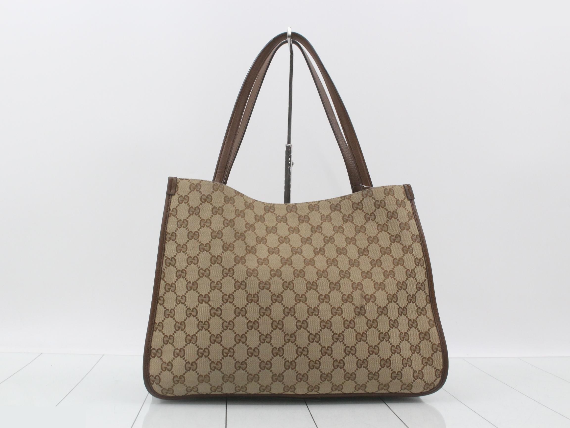 GG Canvas Horsebit Tote Bag — view 2