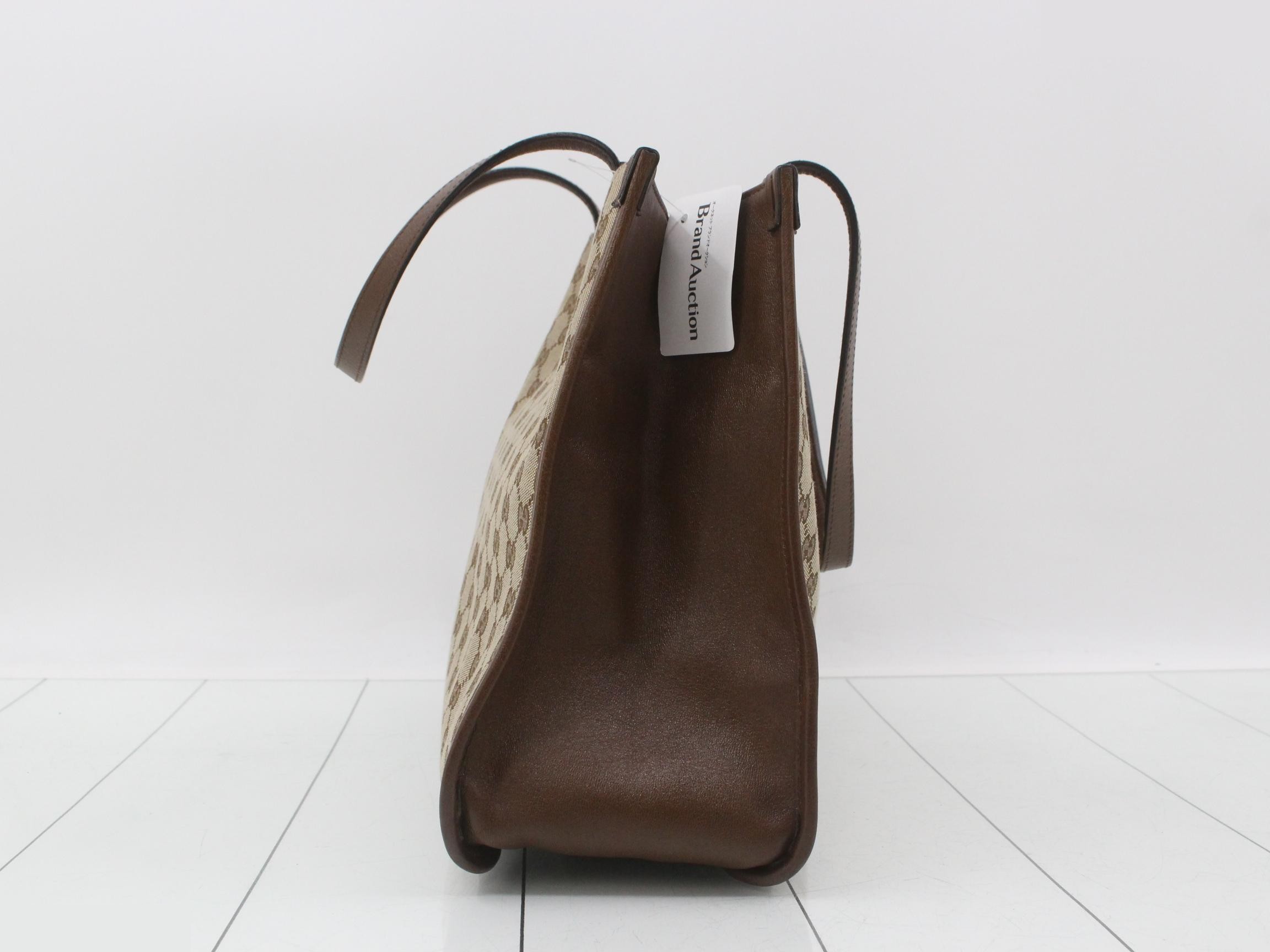 GG Canvas Horsebit Tote Bag — view 4