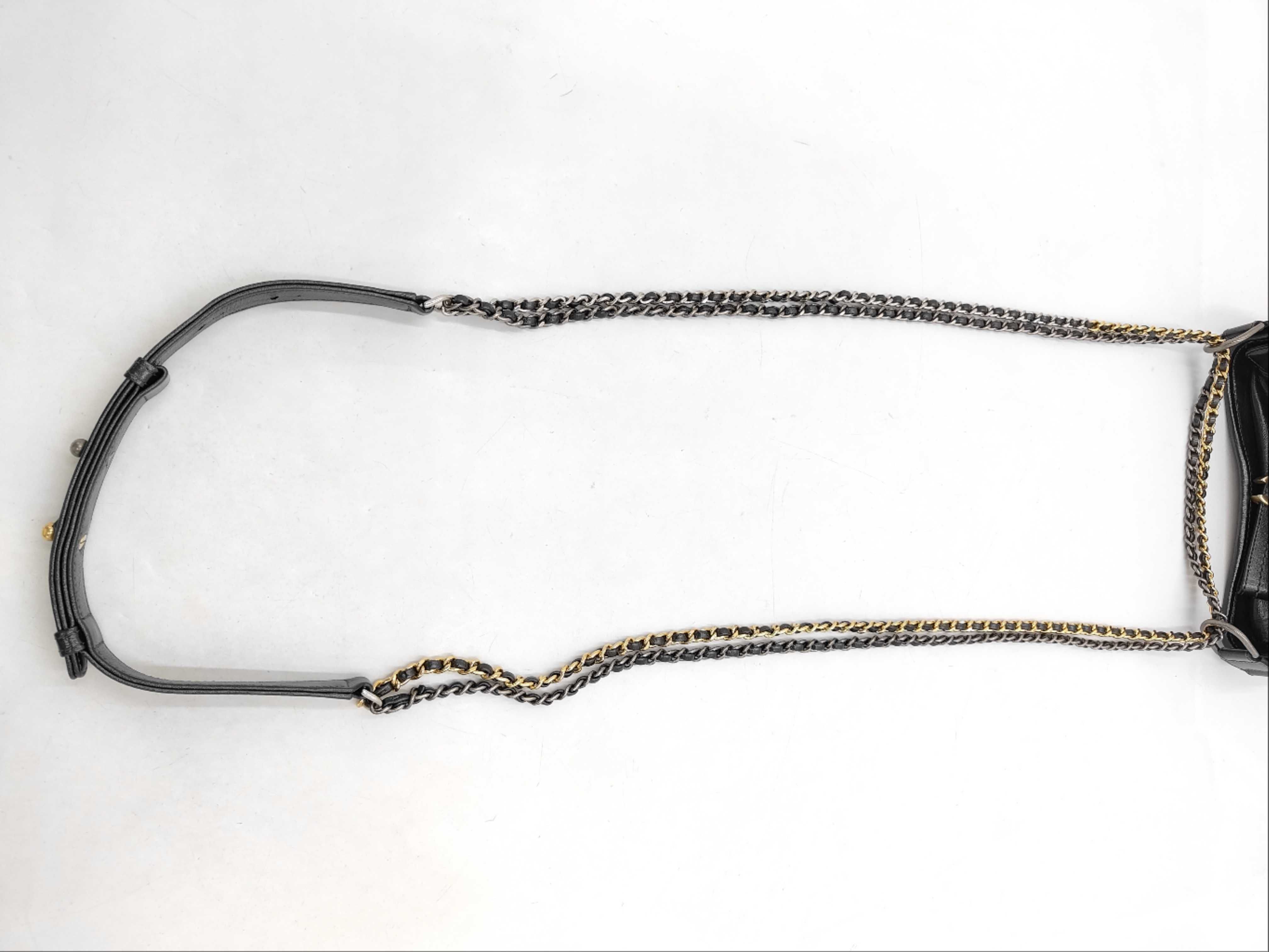 Gabrielle Black Shoulder Bag — view 11